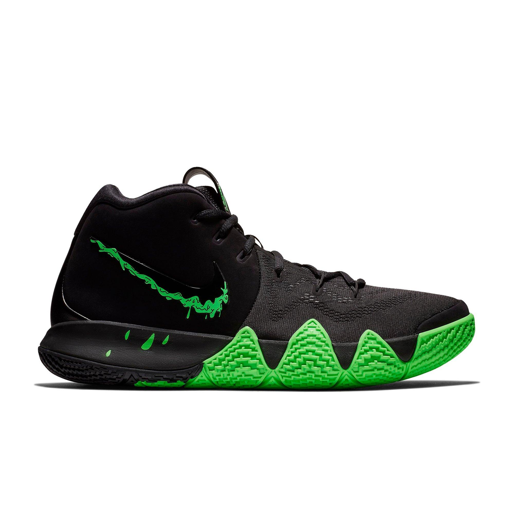 kyrie irving shoes black and green