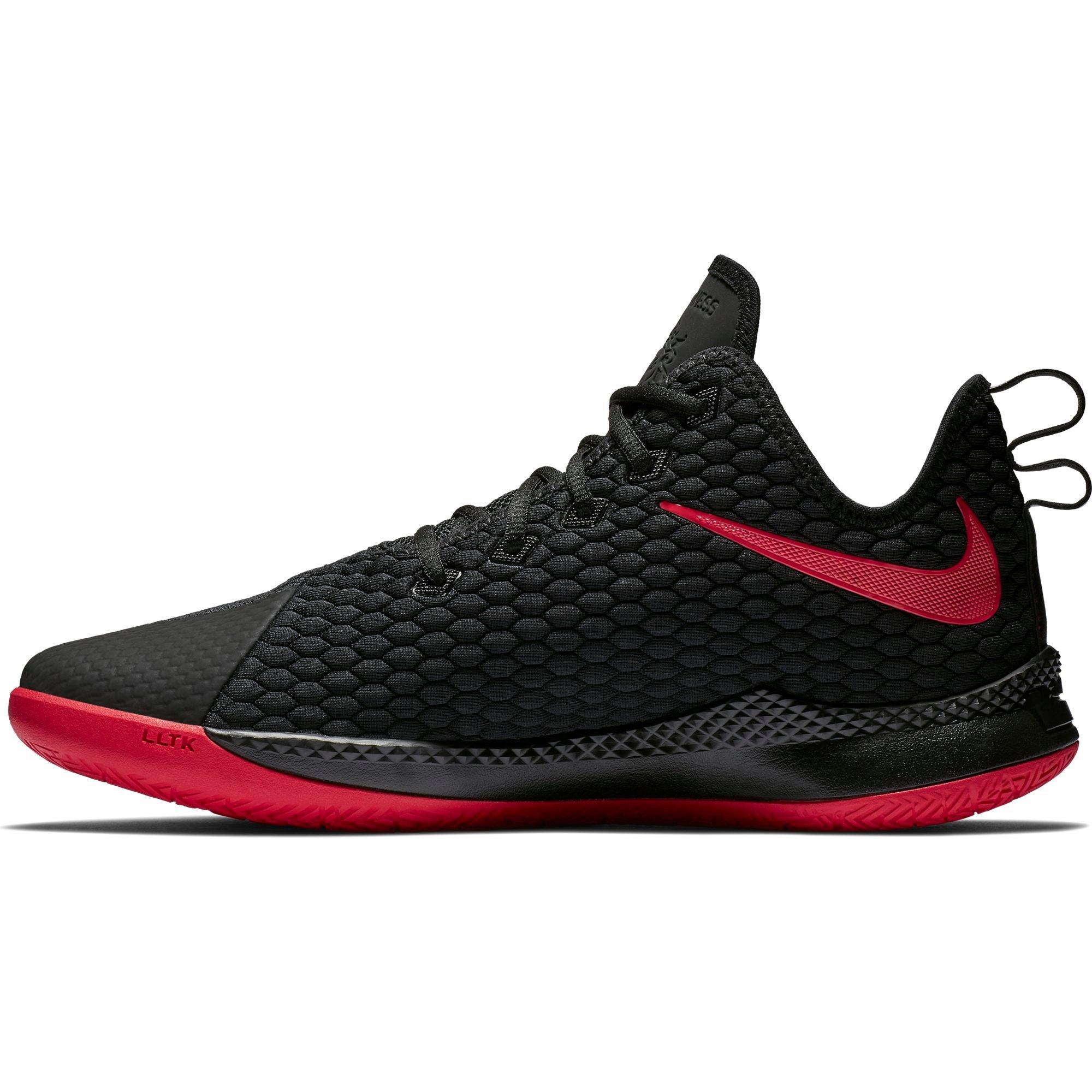 nike lebron witness 3 black red