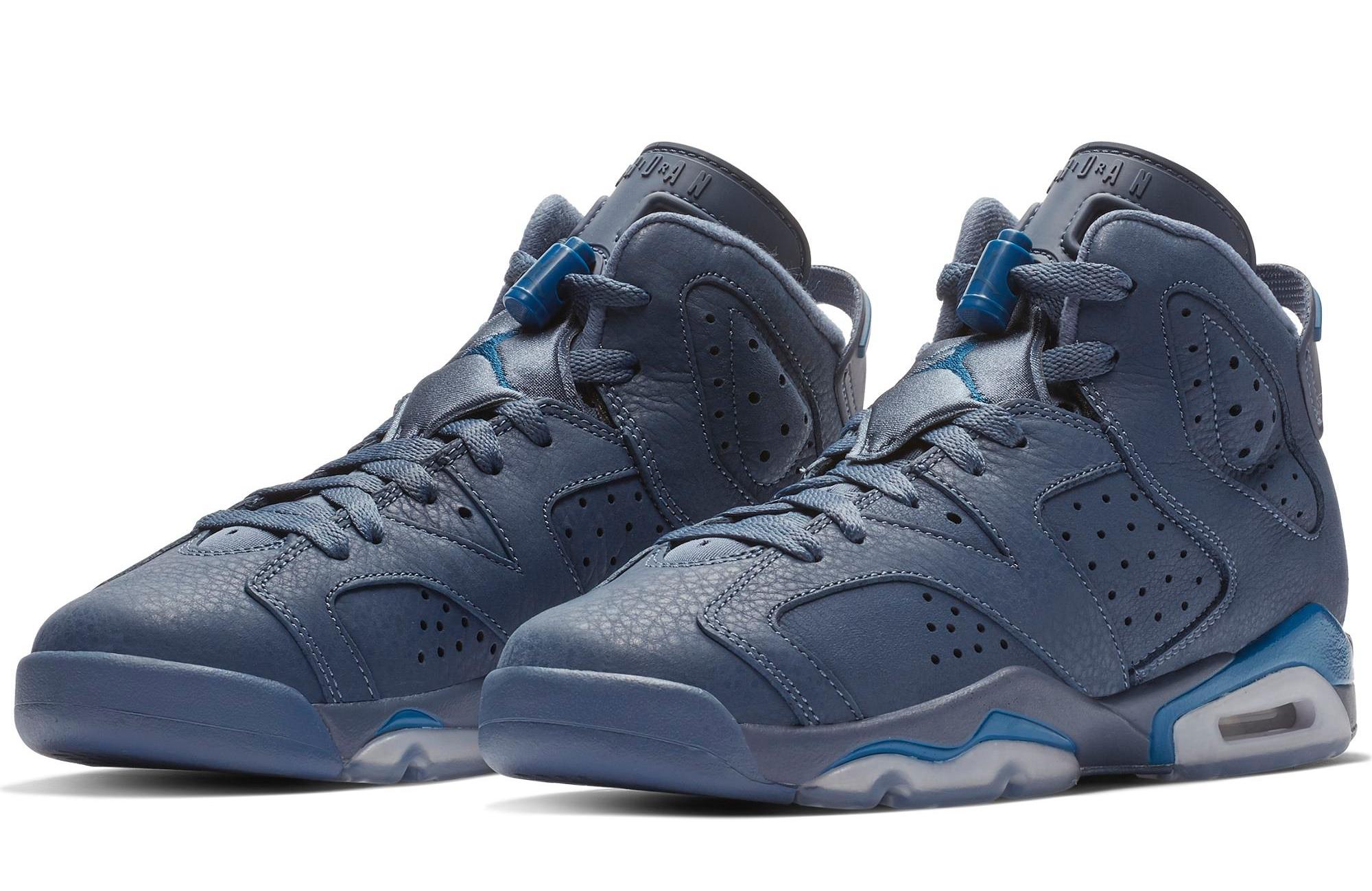 Sneakers Release- Jordan Retro 6 “Diffused Blue” Basketball Shoe