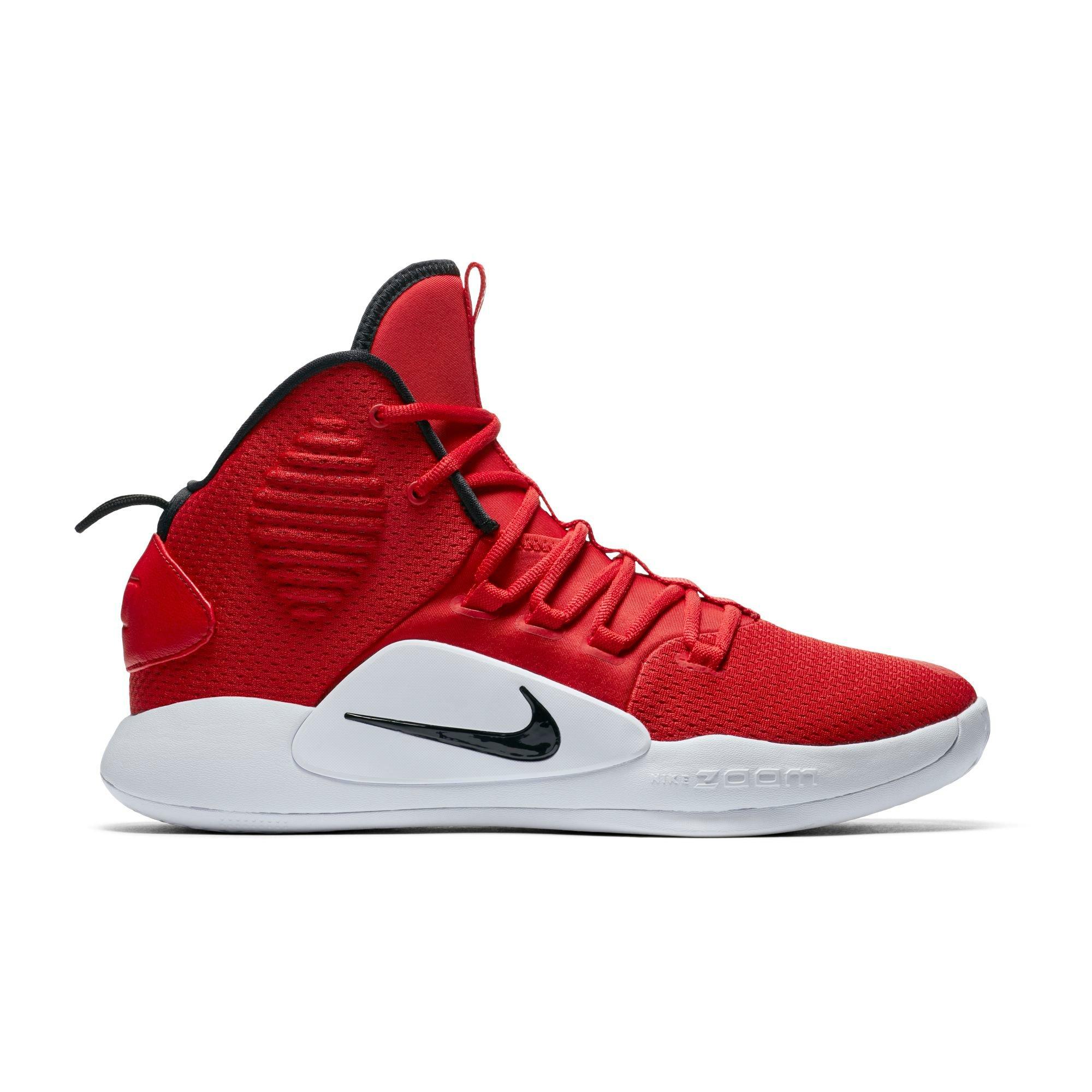 nike hyperdunk red and white