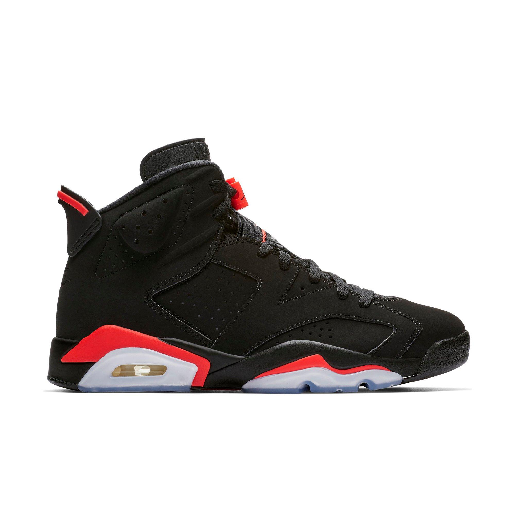 Jordan Retro 6 “Black/Infrared 