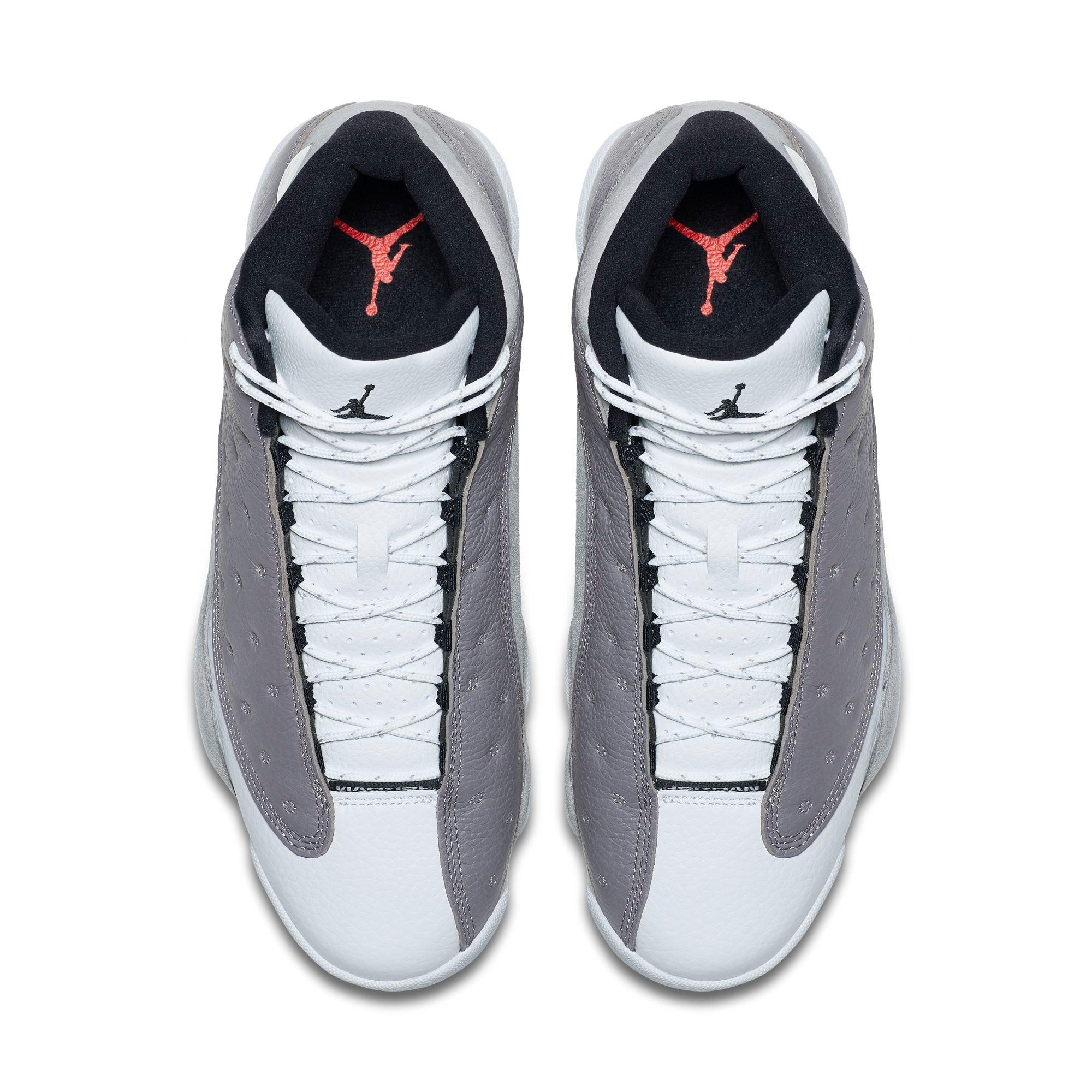 jordan 13 retro atmosphere grey men's shoe