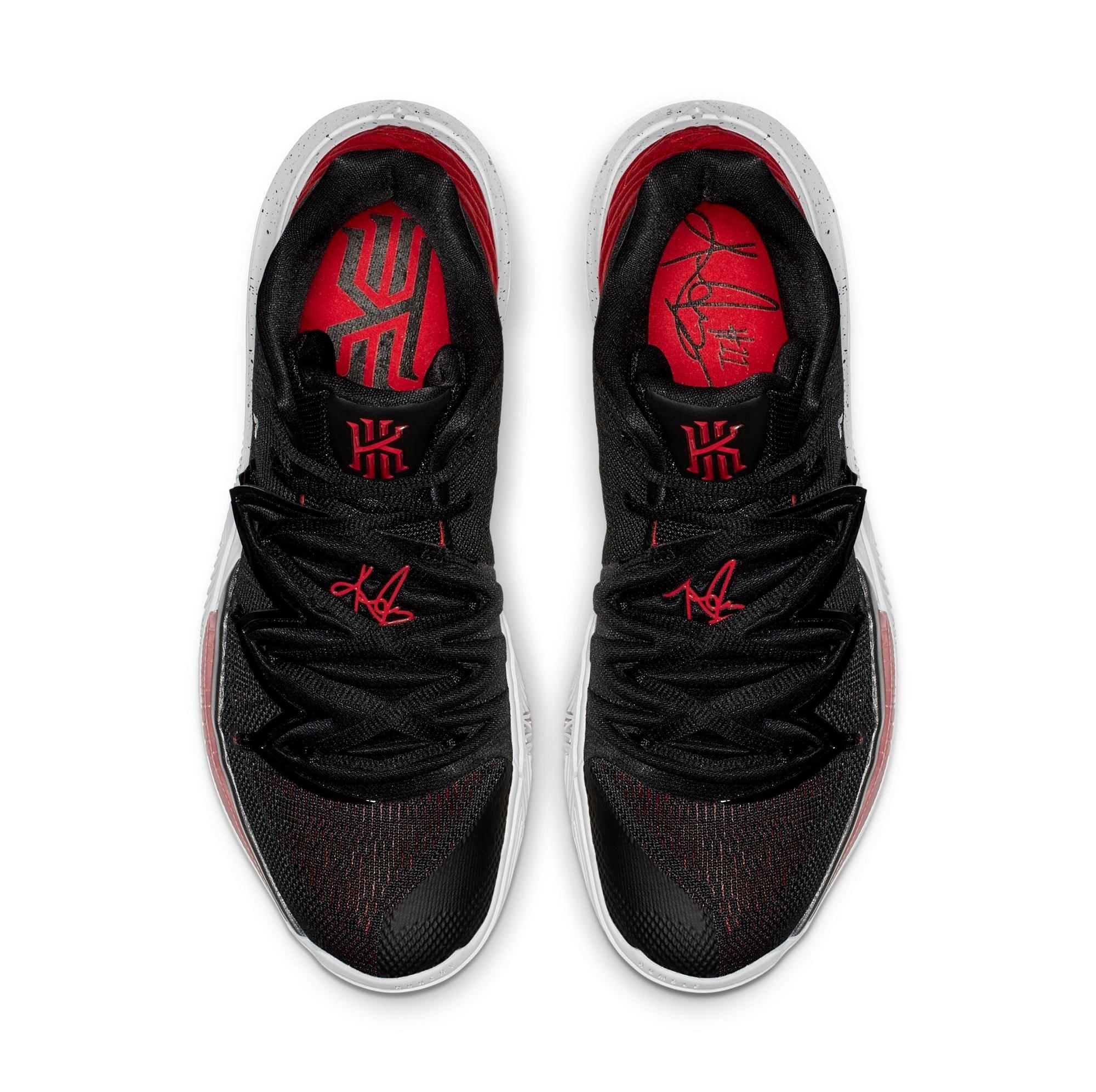 Sneakers Release – Nike Kyrie 5 “Black/Red” Basketball Shoe