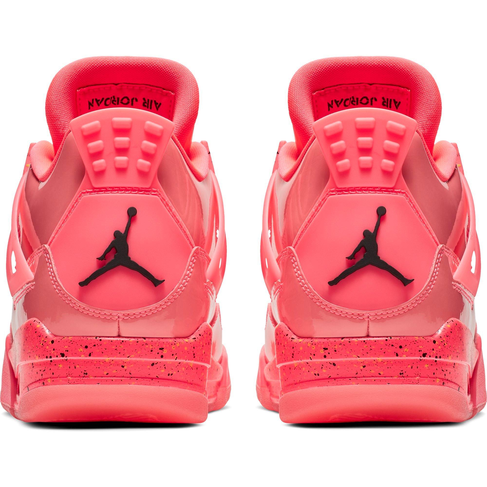 neon pink jordans