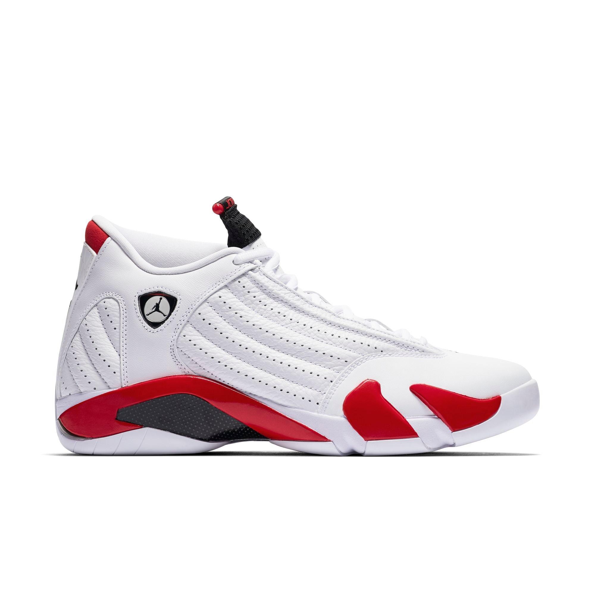 red and white 14s jordans online -