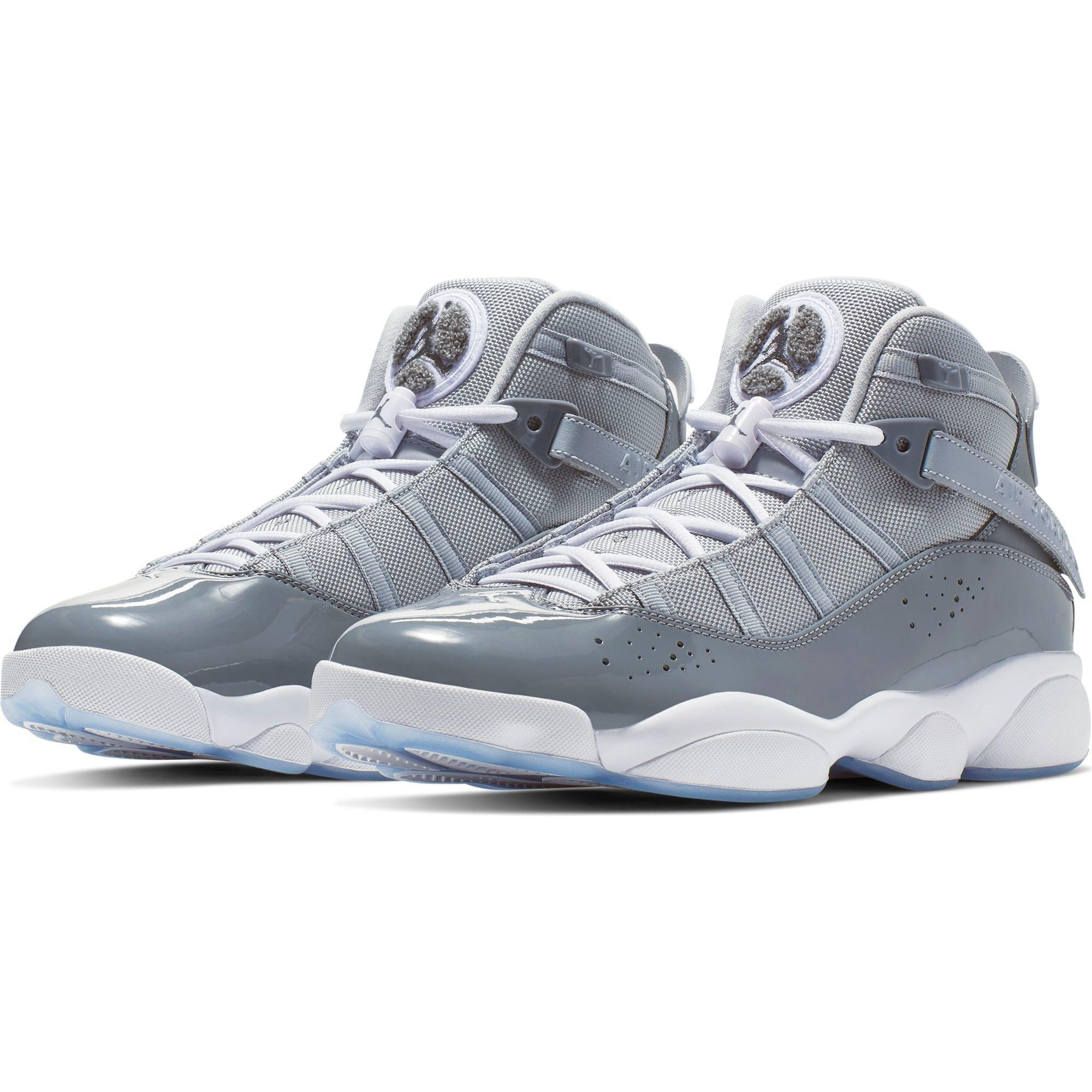 jordan 6 rings grey mens