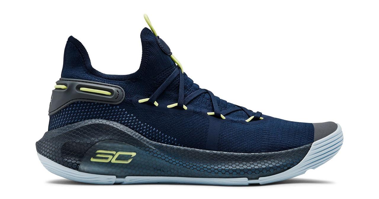 Sneaker Release: Under Armour Curry 6 “Navy/Yellow” Basketball Shoe
