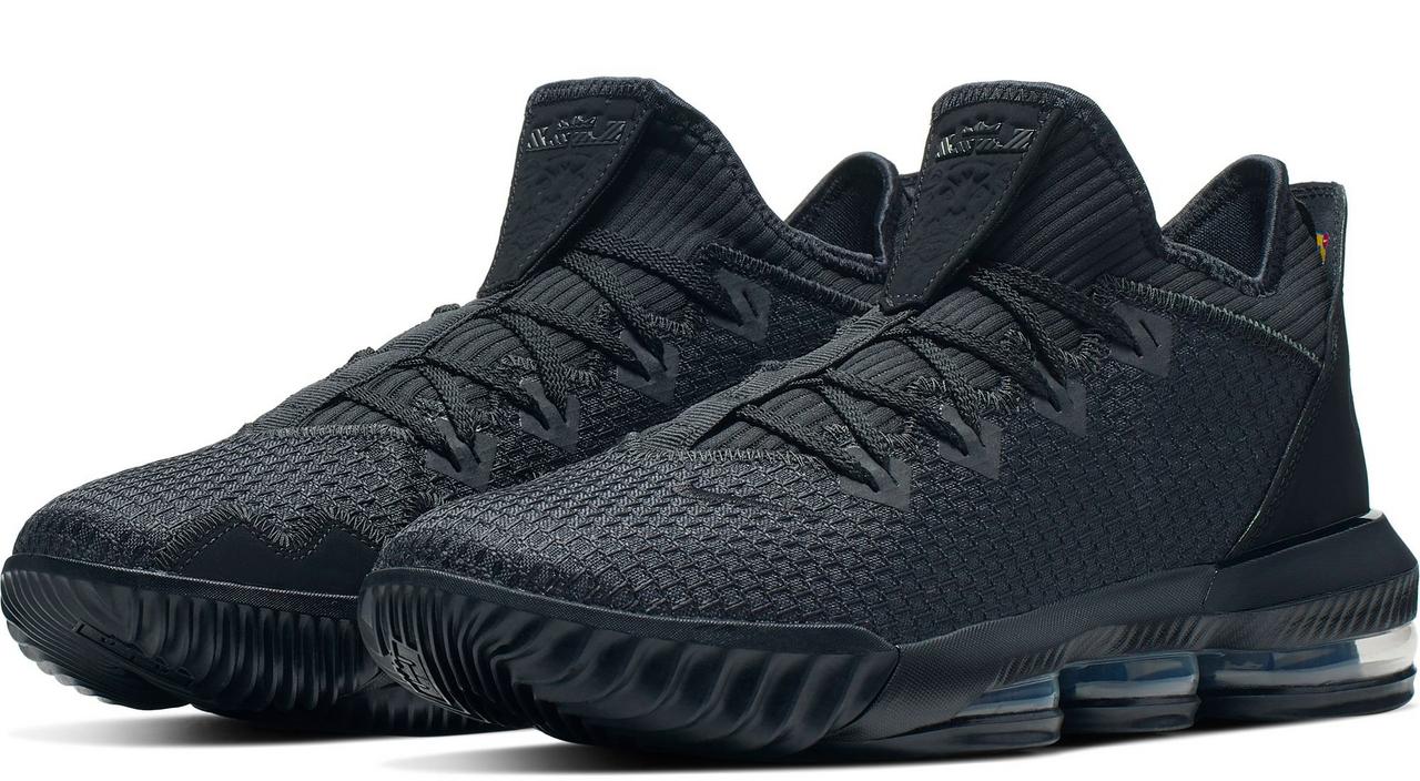 lebron 16 low all black