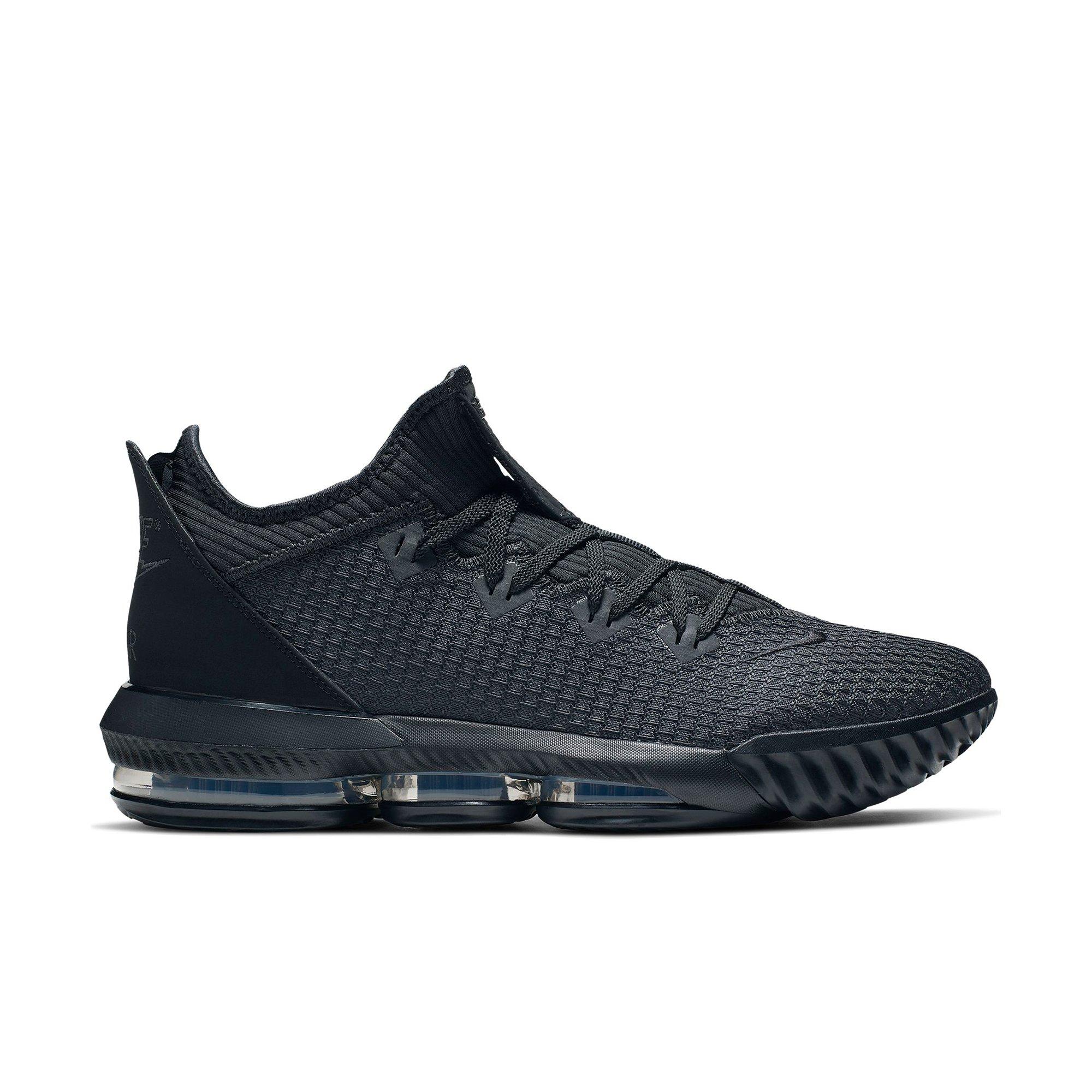 lebron xvi triple black price
