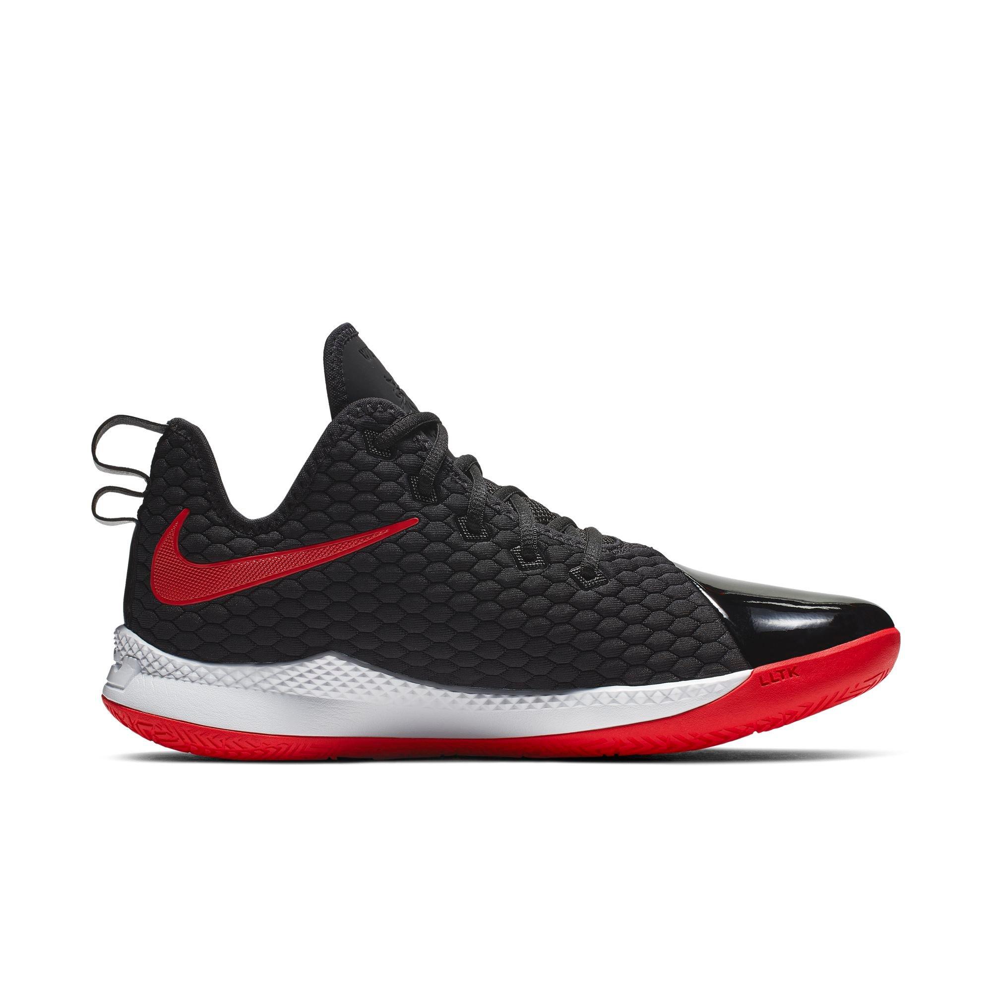 lebron witness 3 black and red