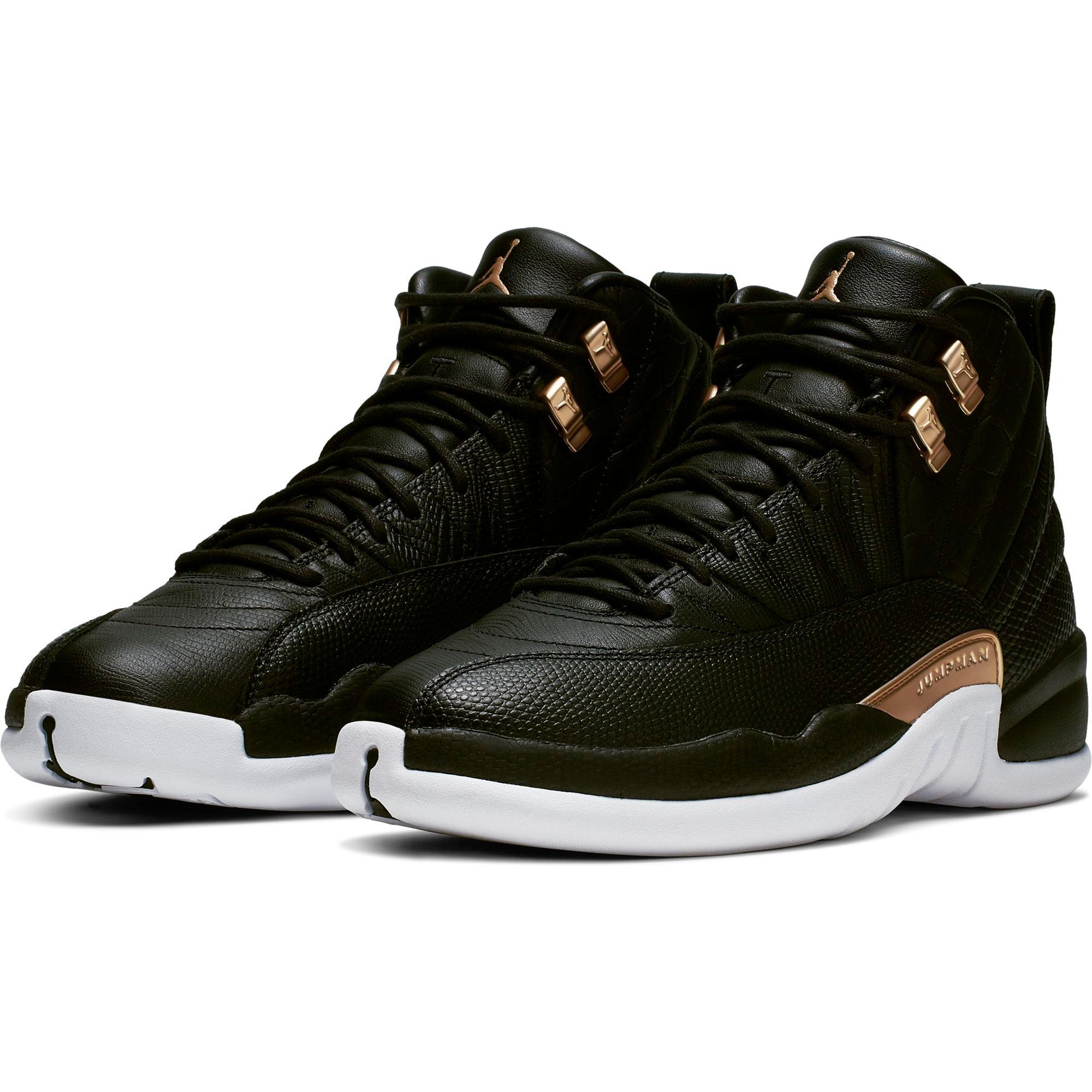 black white metallic gold jordan 12