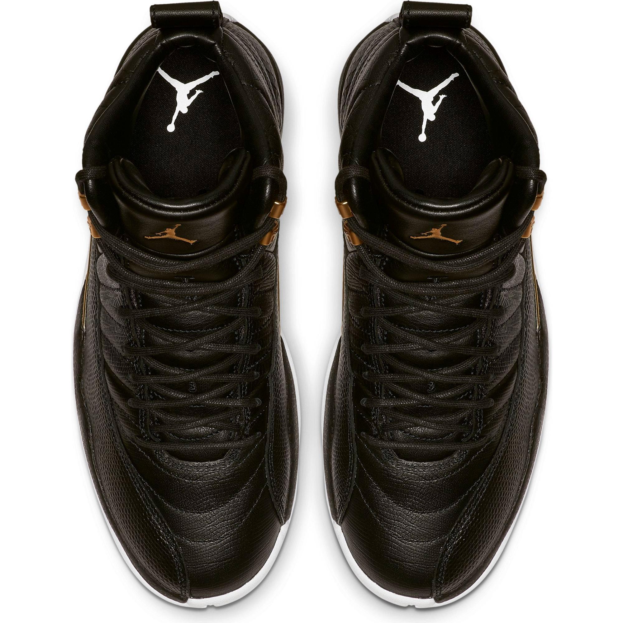 jordan 12 black hibbett sports