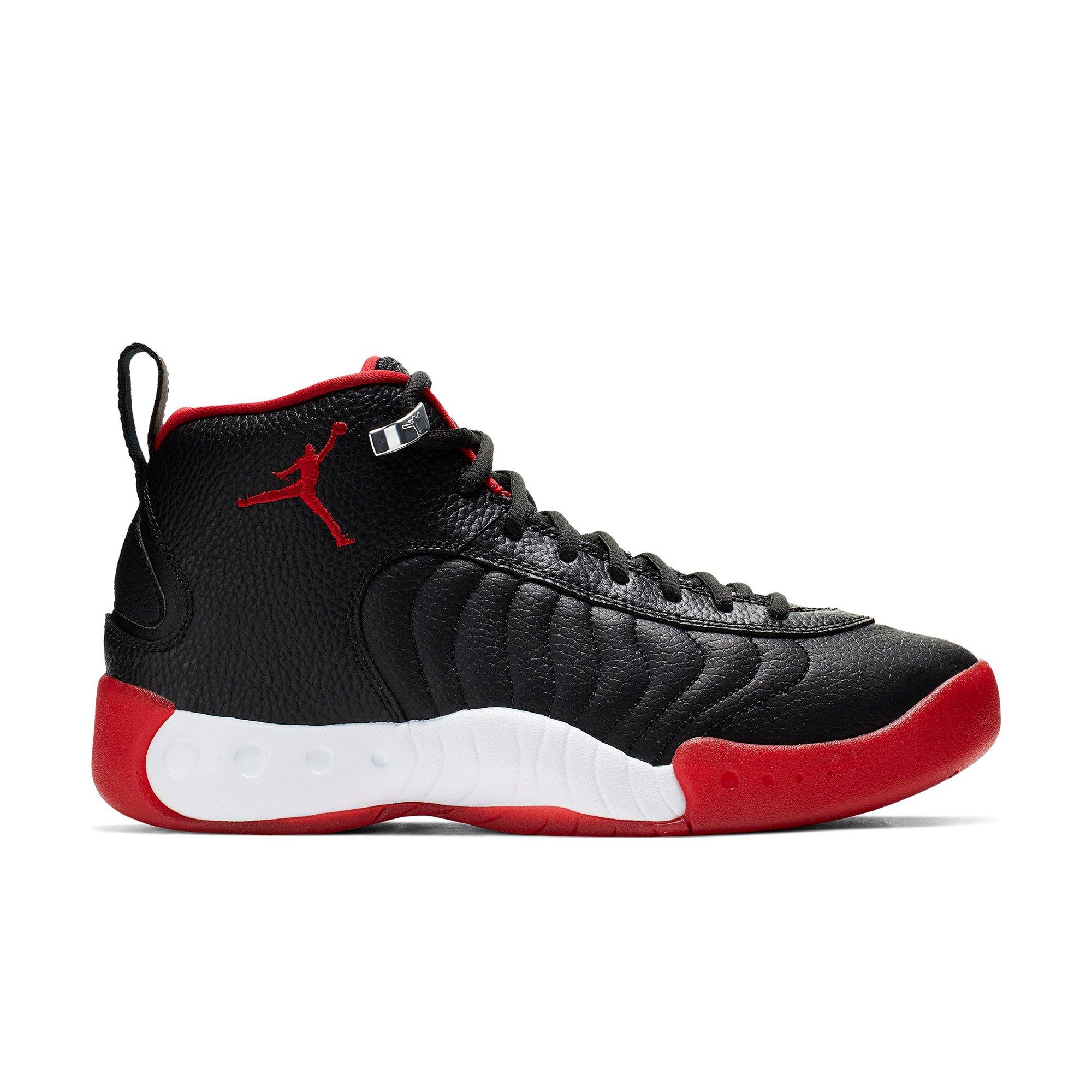 jordan jumpman red and black