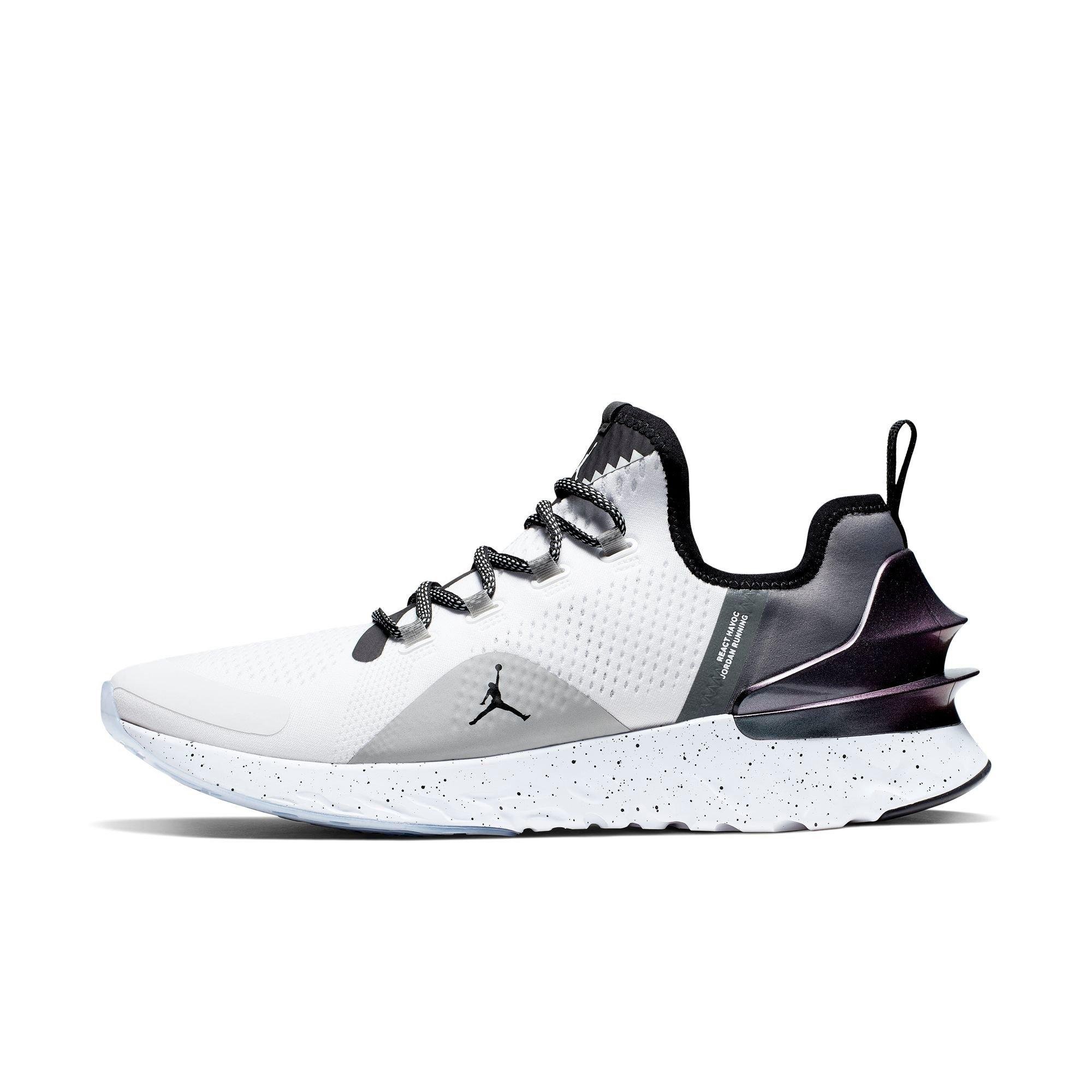 Jordan React Havoc White Black Grey Men S Training Shoe
