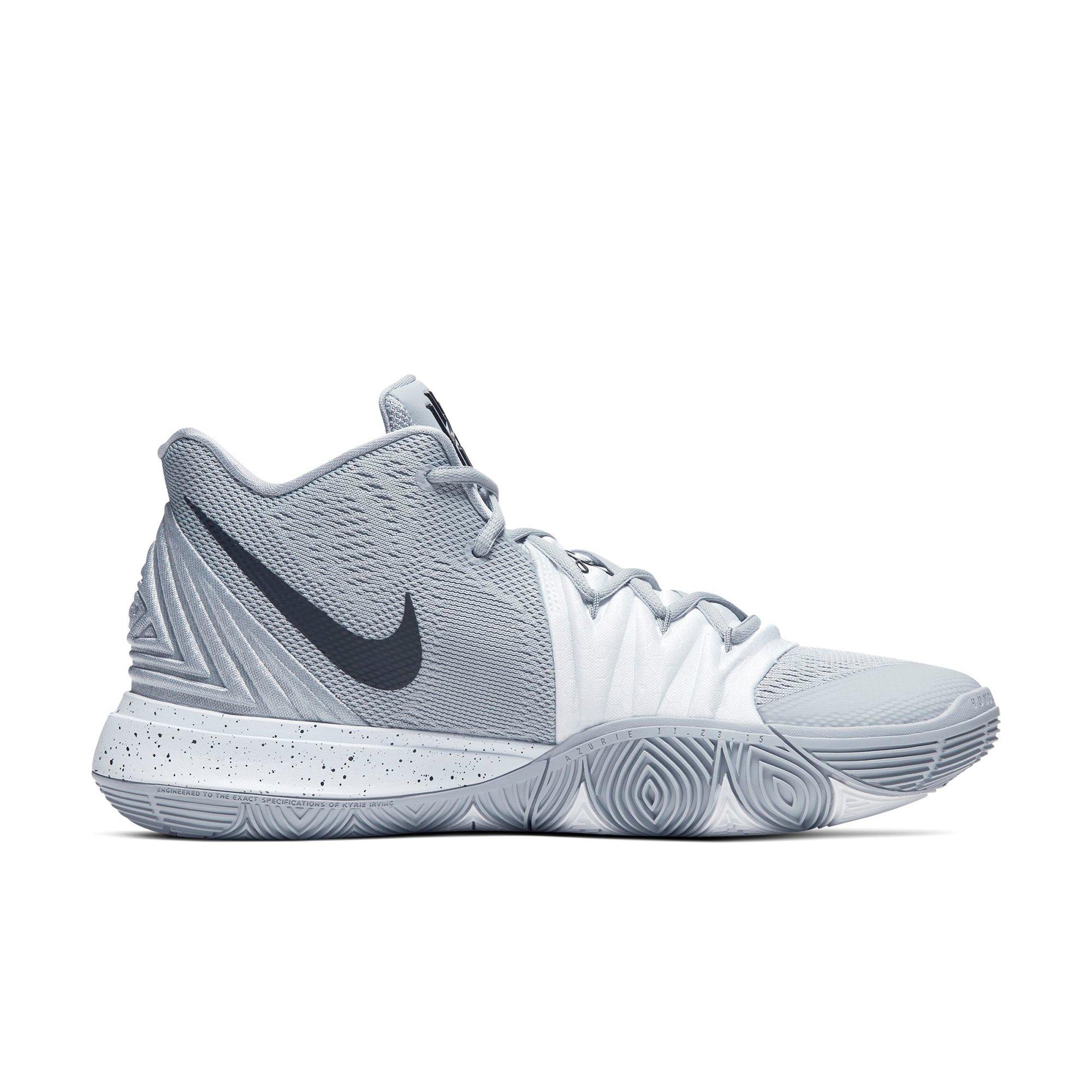 kyrie irving shoes green and gray