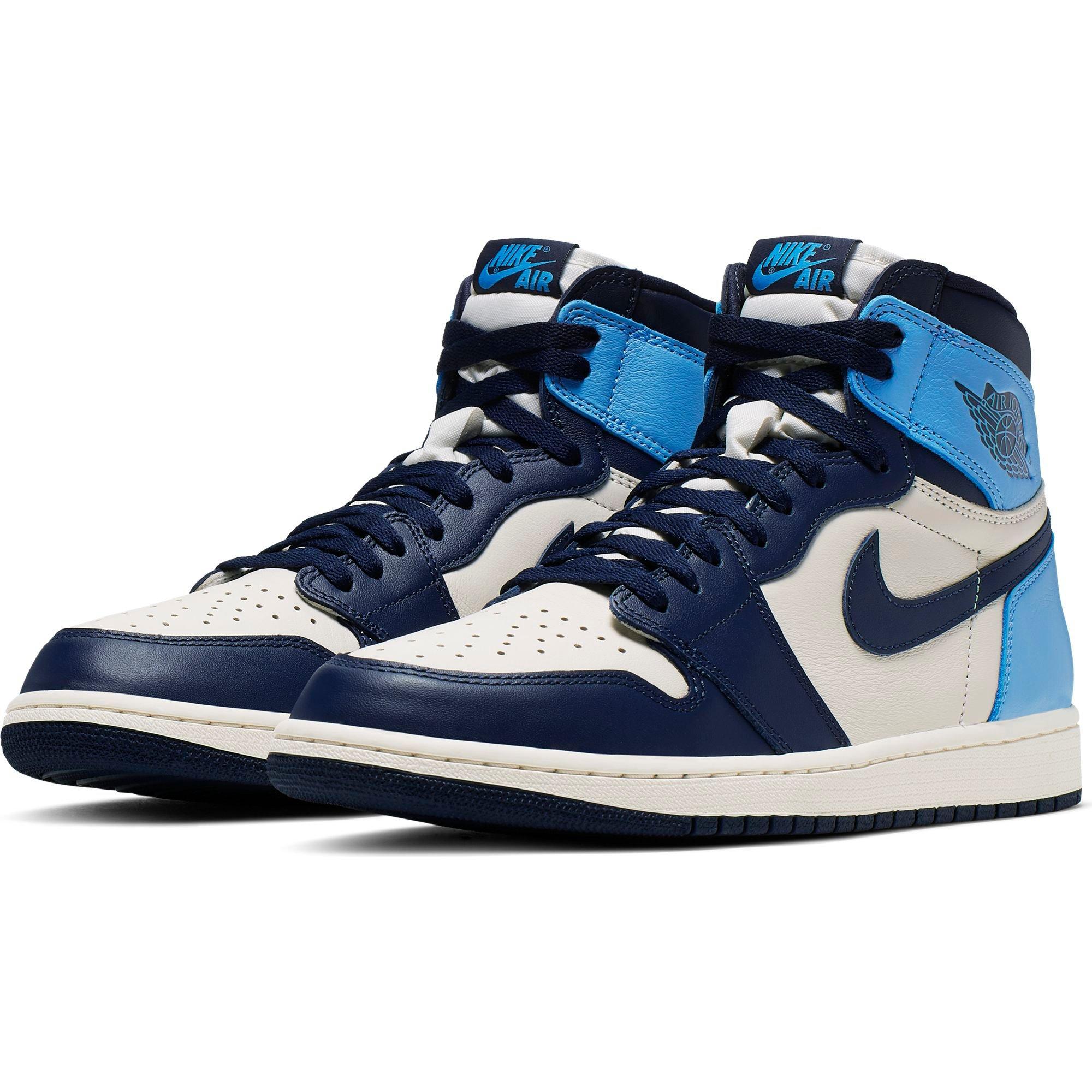 light blue high top jordan 1