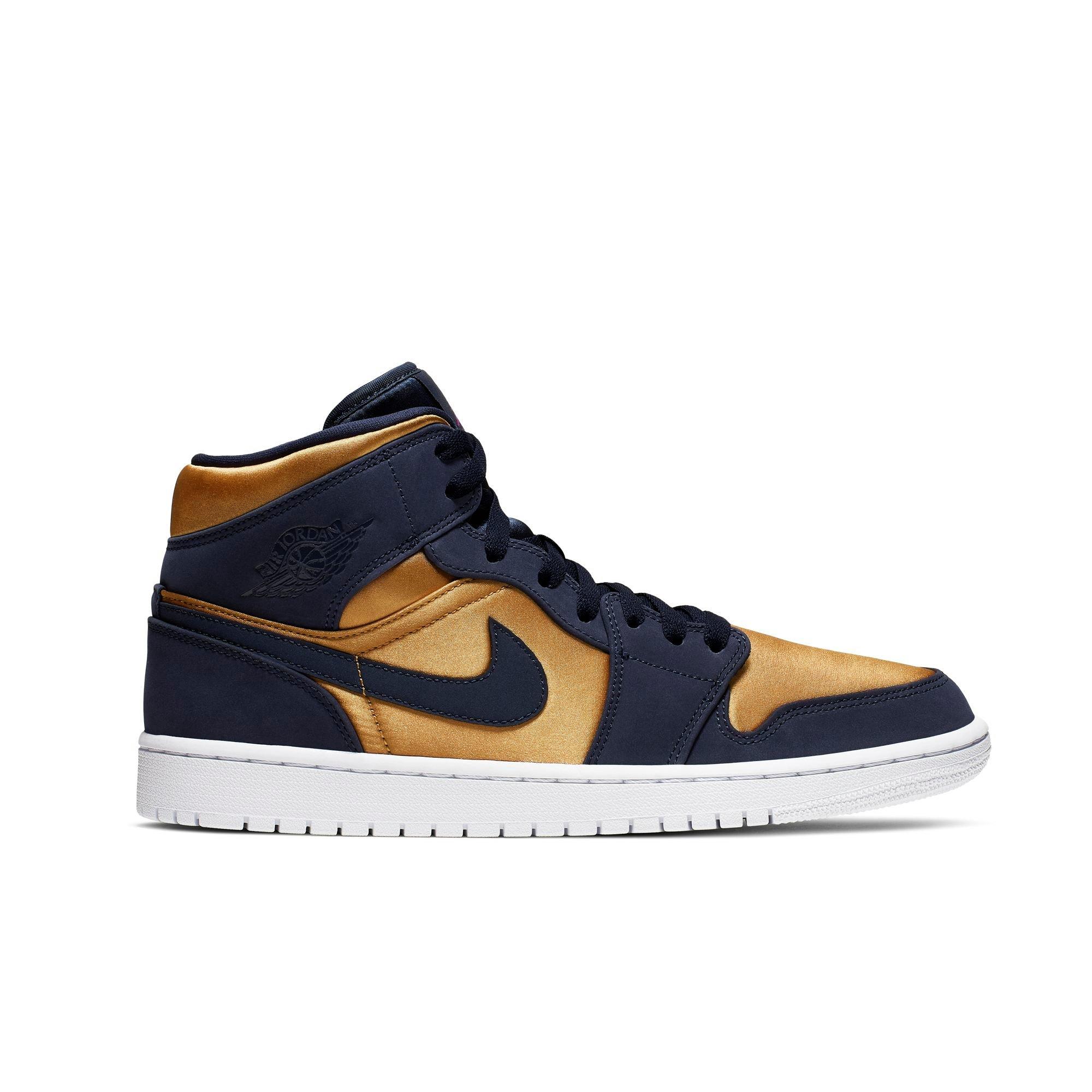 blue and gold jordan 1