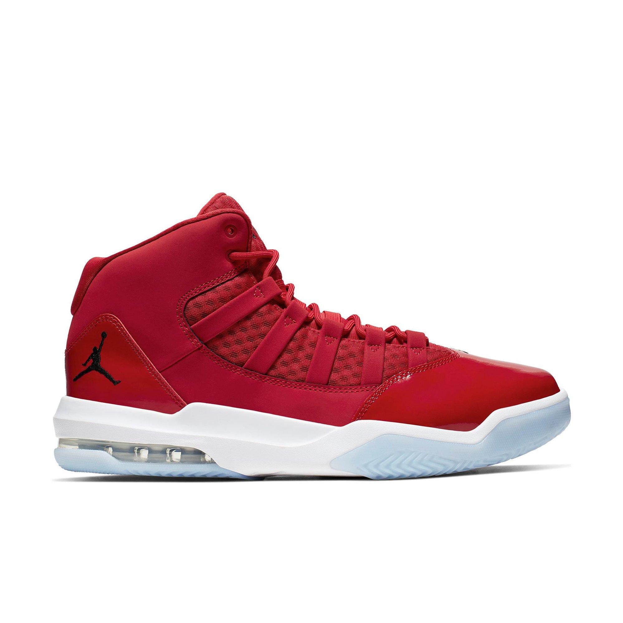 jordan max aura red and black