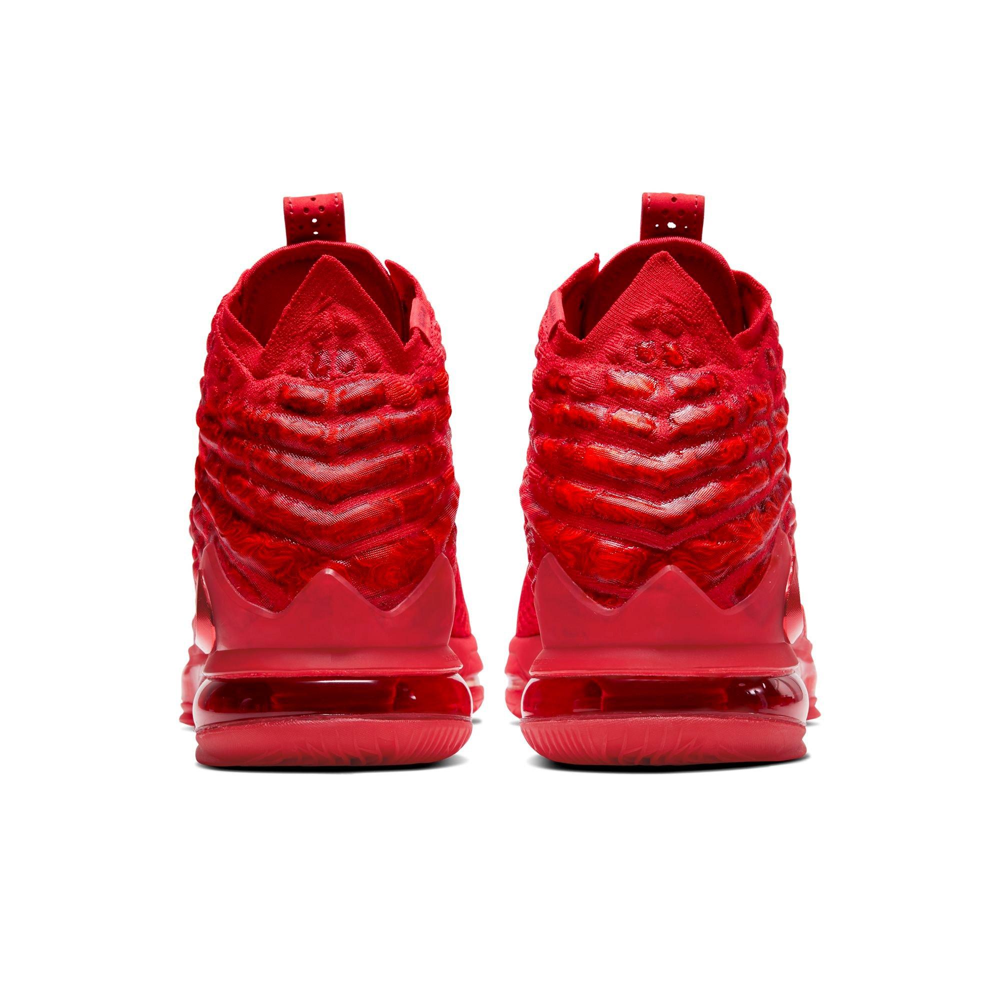 lebron james 17 red shoes