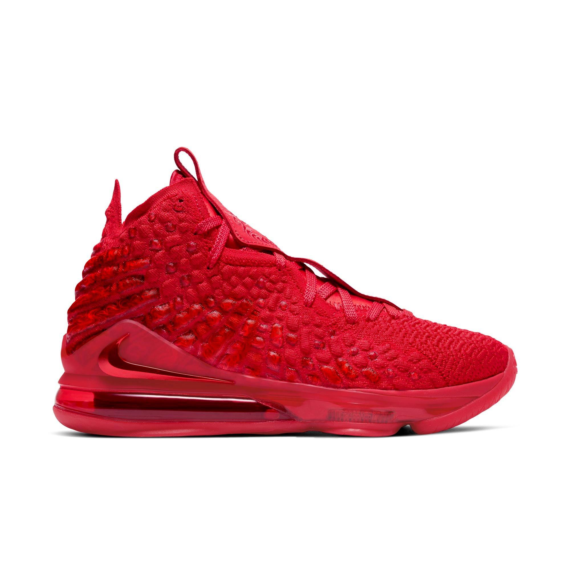 lebron james 17 university red