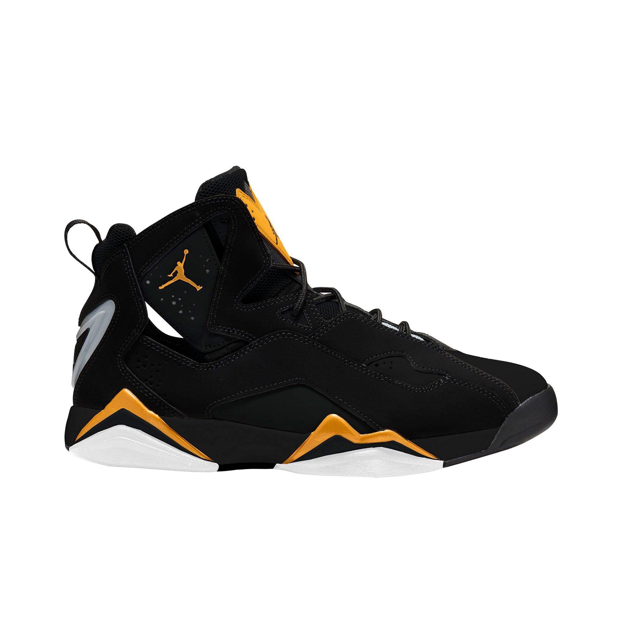 jordan true flight white and gold