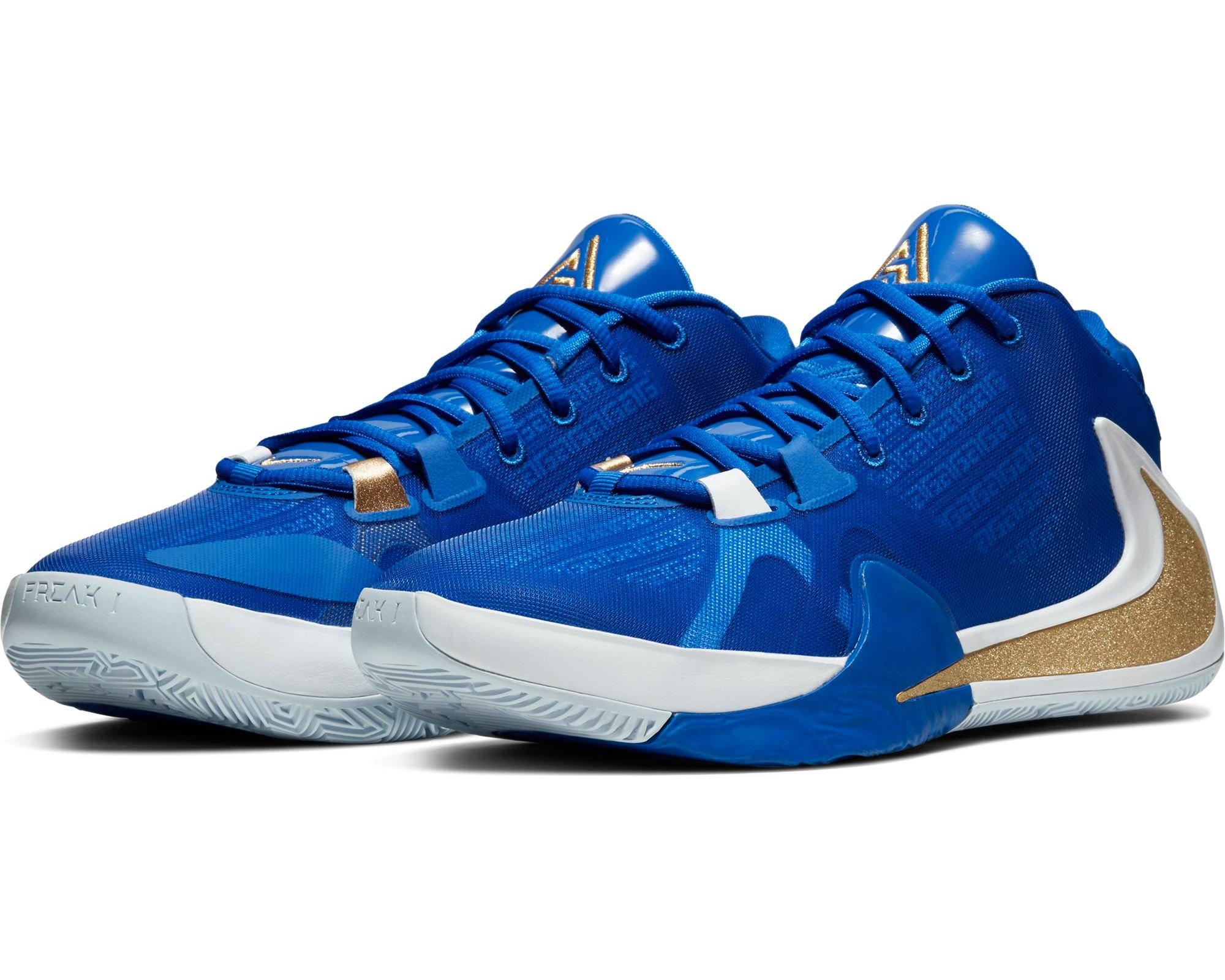 Sneakers Release : Nike Zoom Freak 1 âHyper Royal/Metallic Goldâ