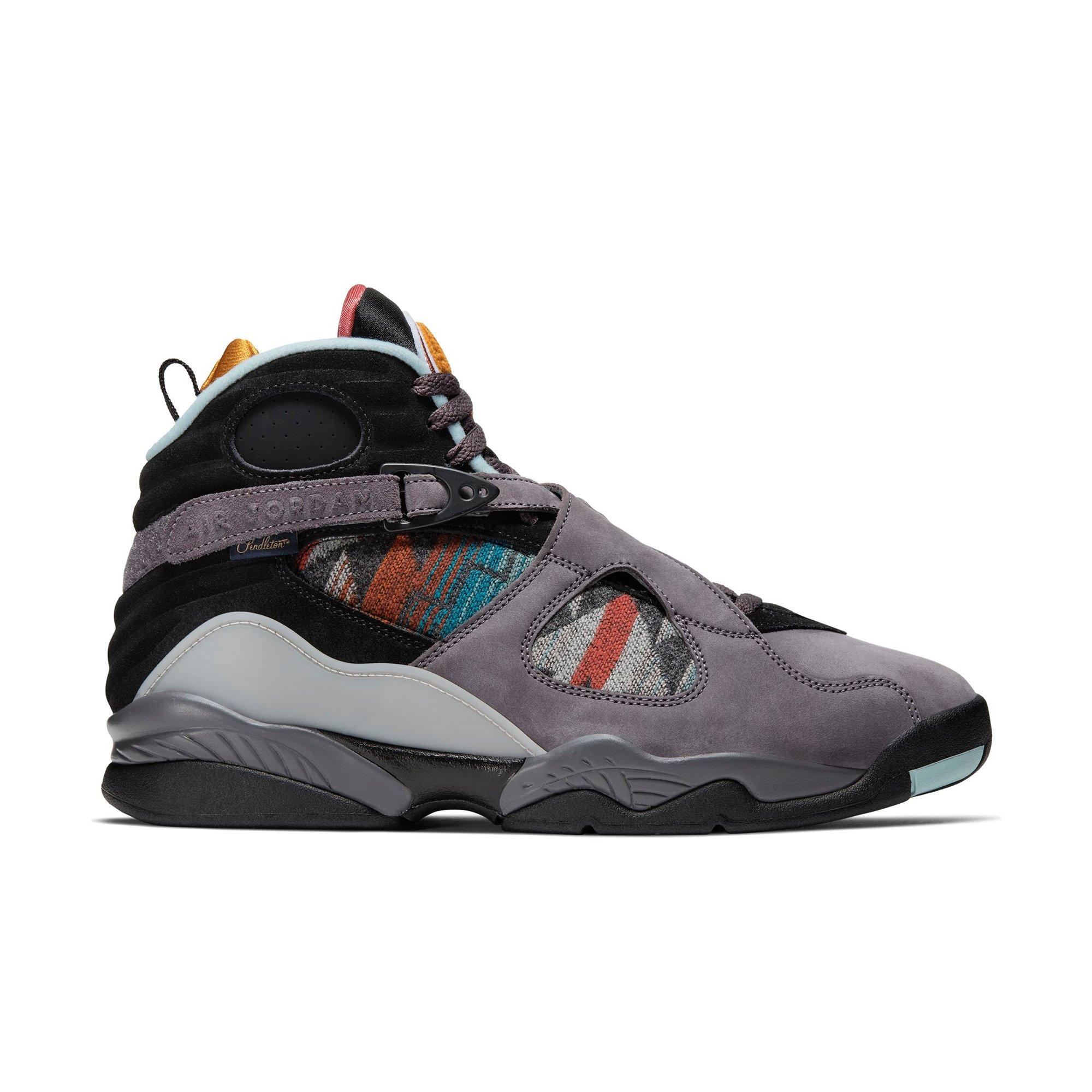 jordan 8 retro n7 pendleton men's shoe