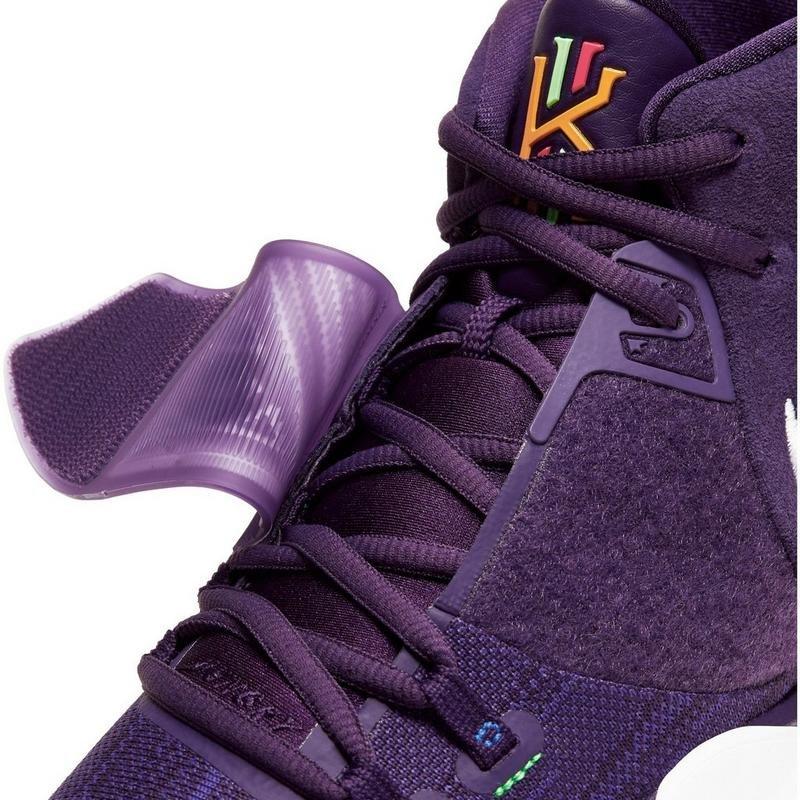 purple kyrie shoes