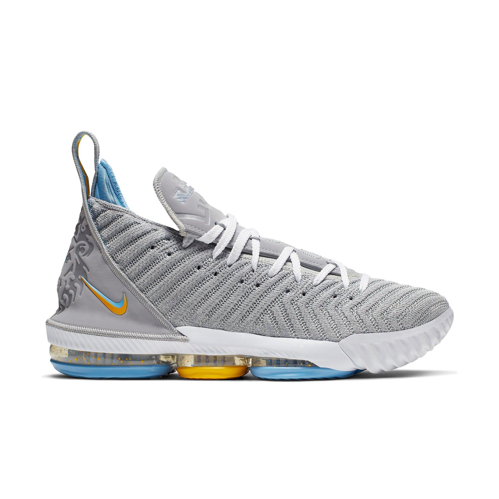 grey lebron shoes