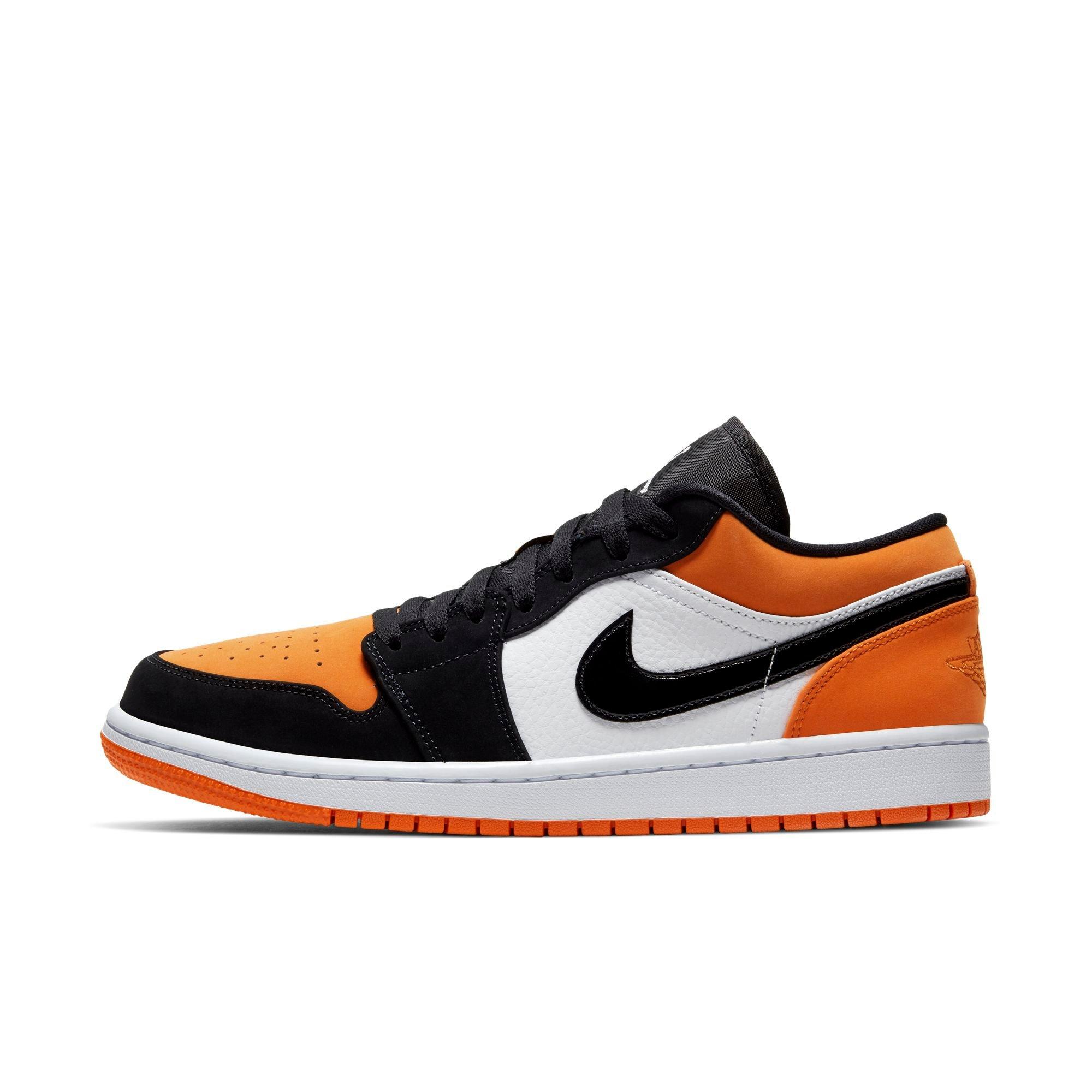 jordan 1 low orange black