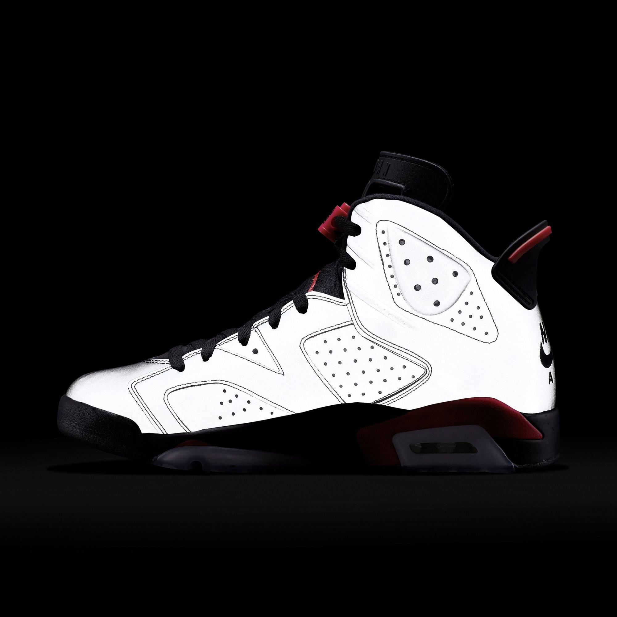 air jordan retro 6 reflective silver