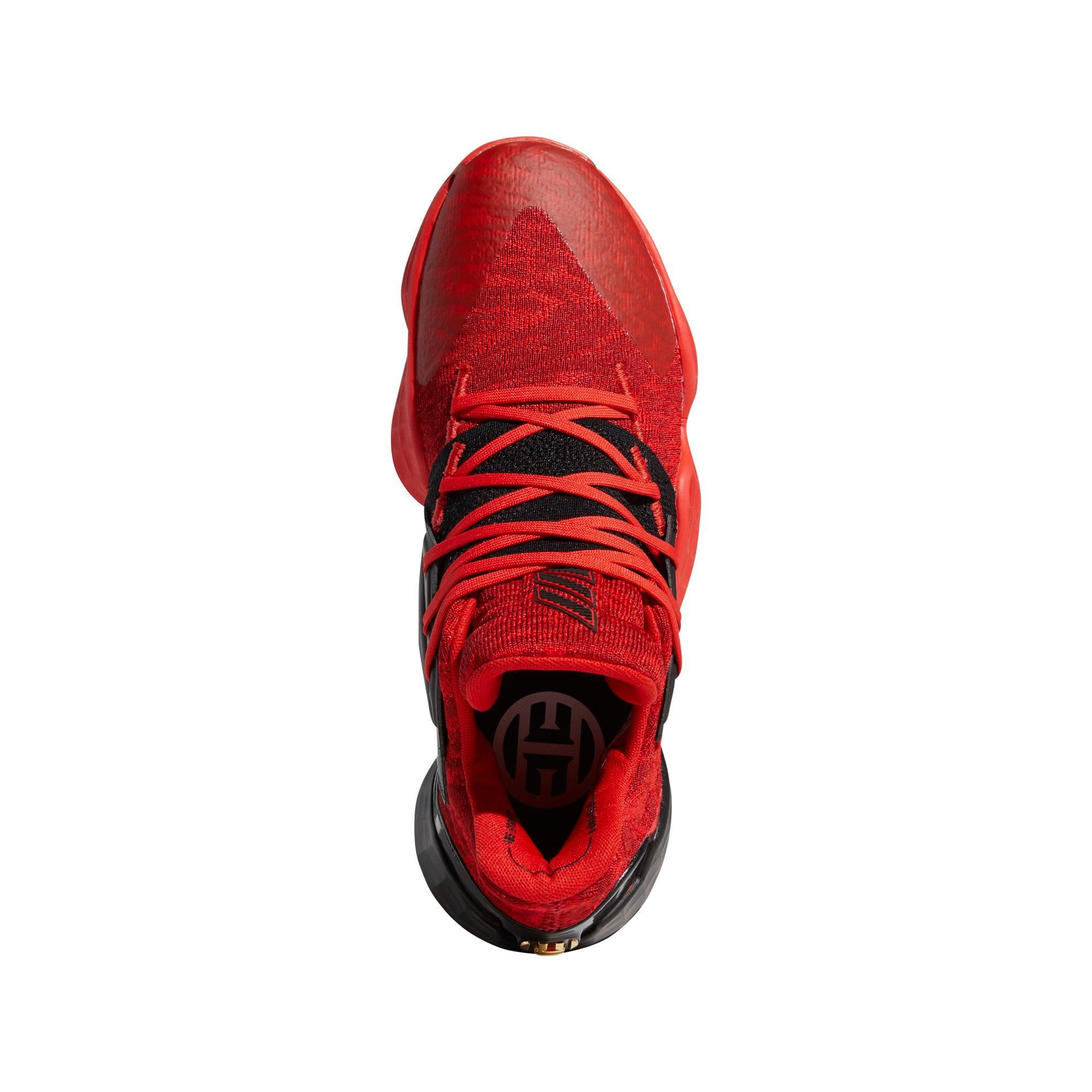 harden red shoes