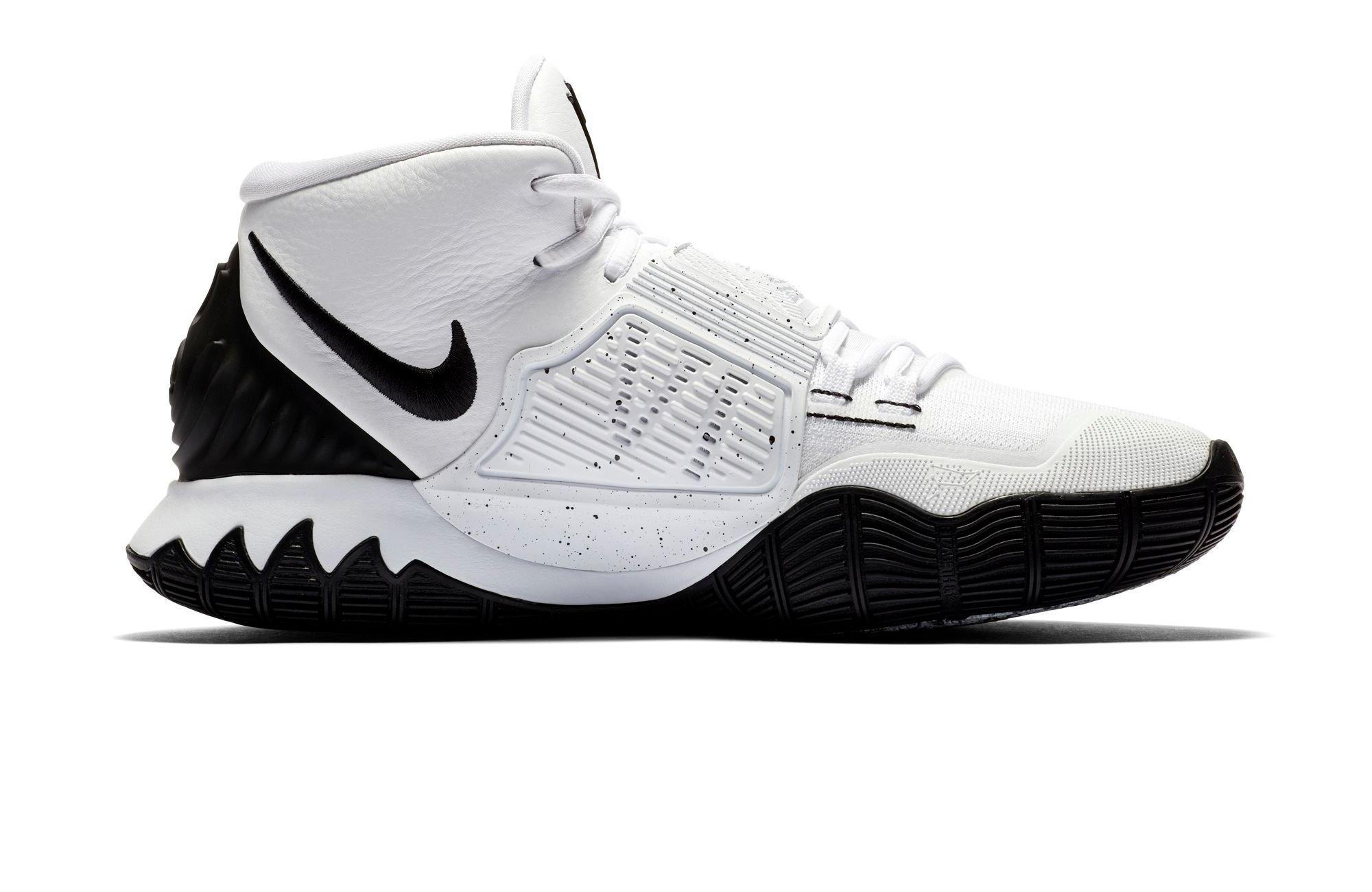 Nike Kyrie 6 "Oreo" White/Black/Pure Platinum right.