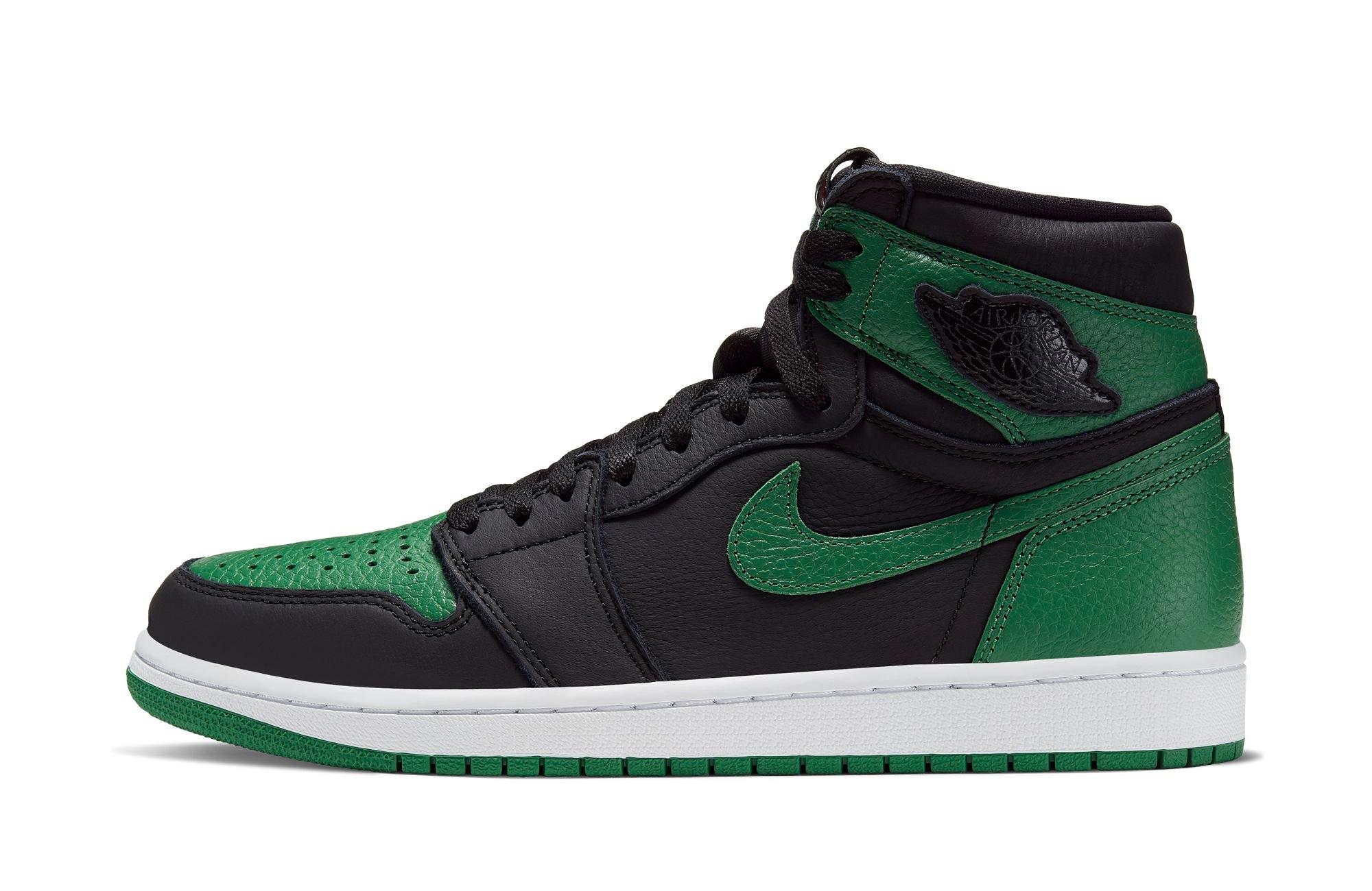 Jordan 1 Green Shoes.