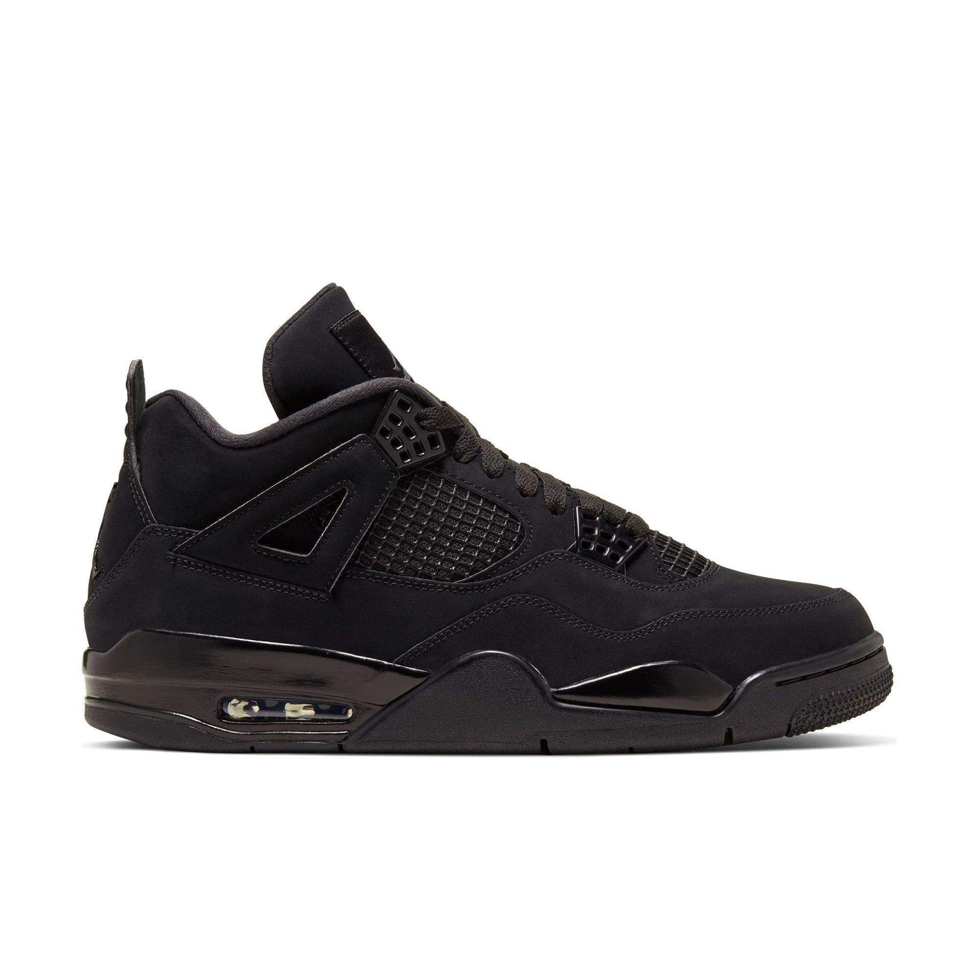 jordan retro 4 black mens