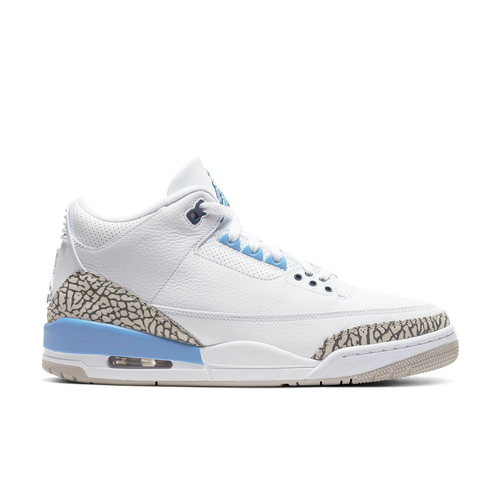 white red blue jordan 3