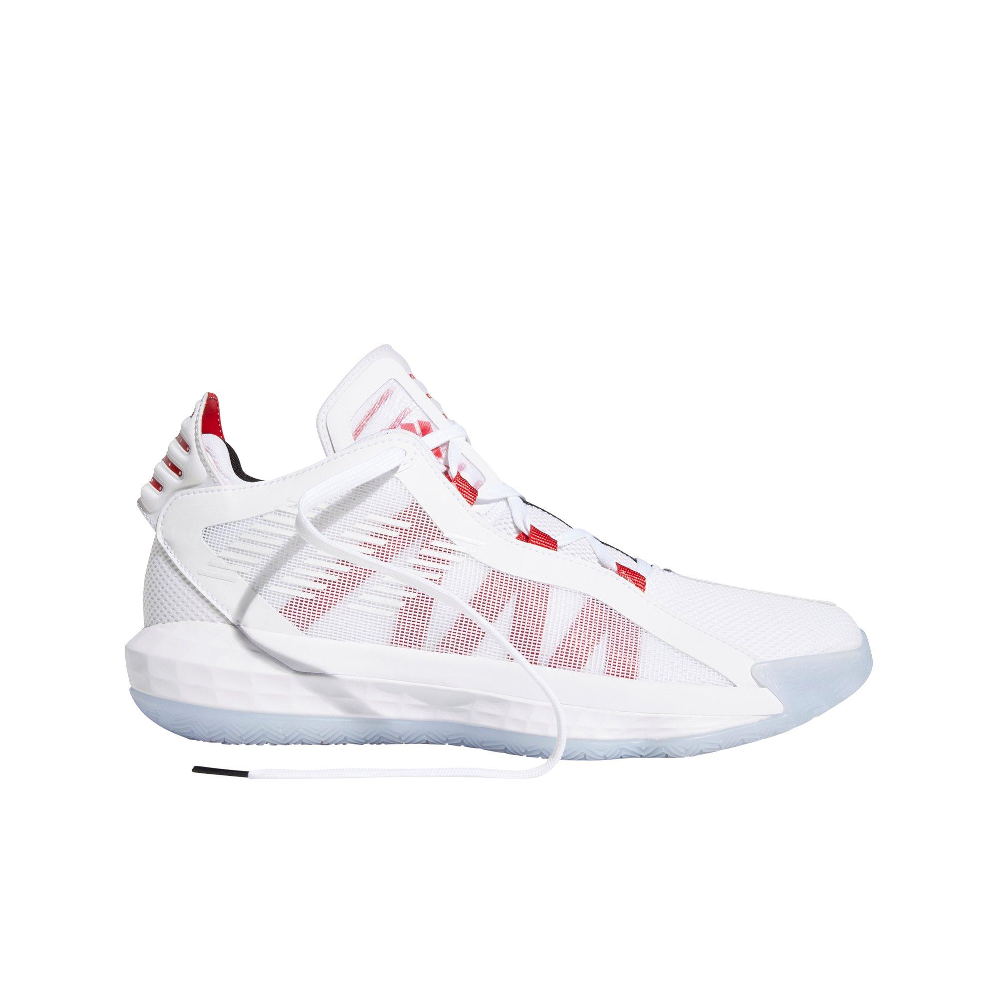 damian lillard shoes white
