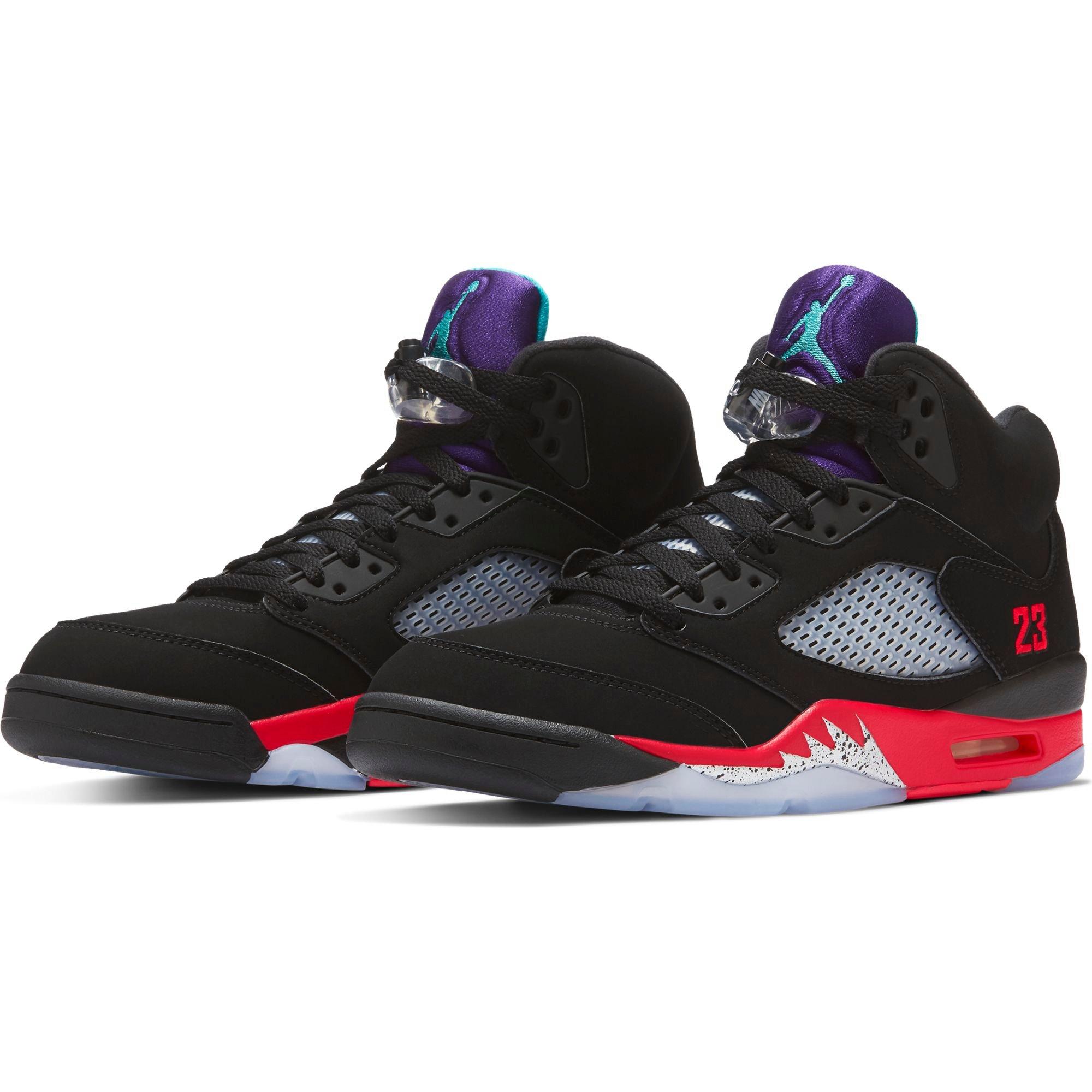 jordan 5 fire red hibbett sports