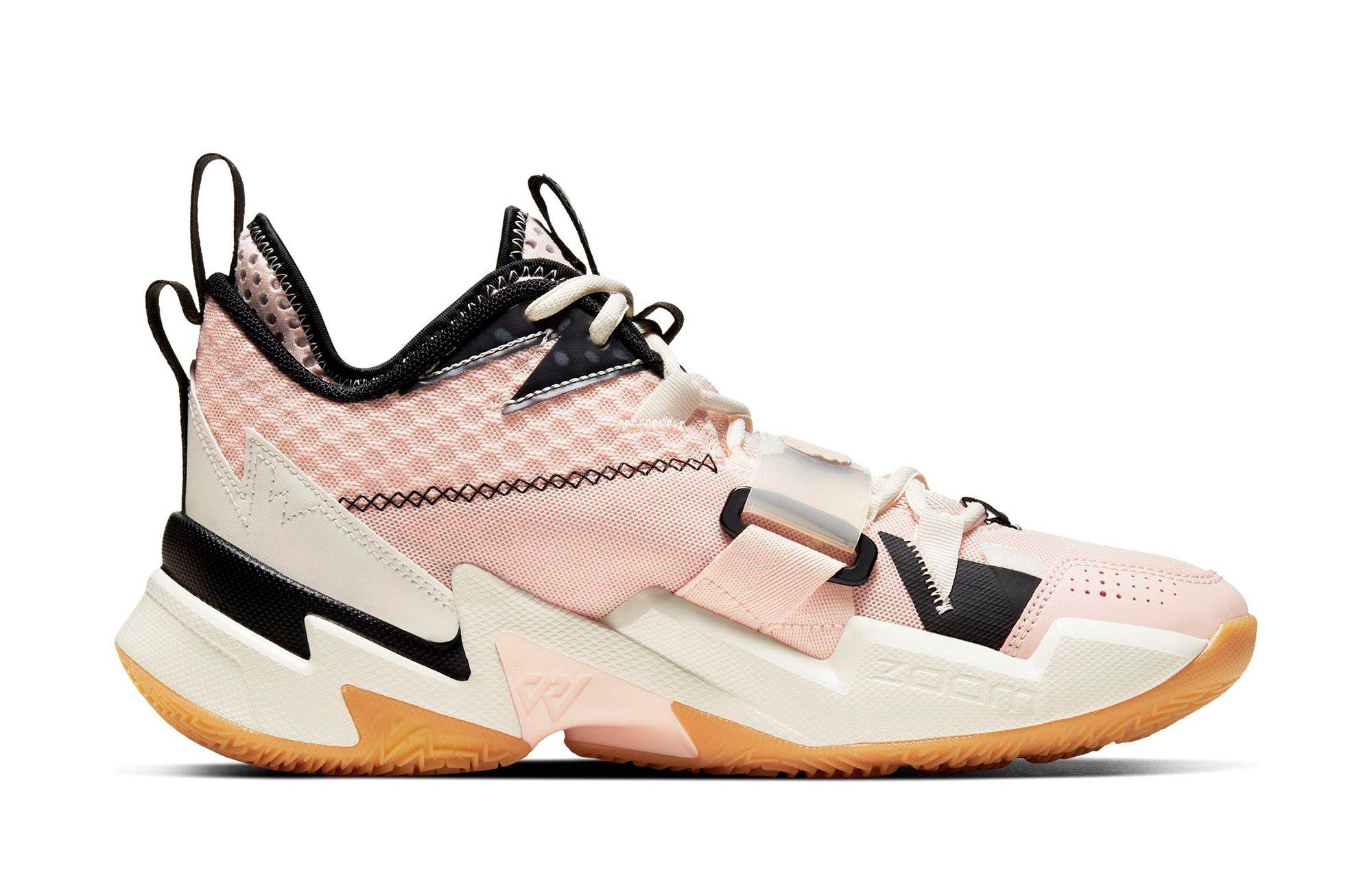 Jordan Why Not? Zer0.3 "Washed Coral/Pale Ivory" Men's Basketball Shoe