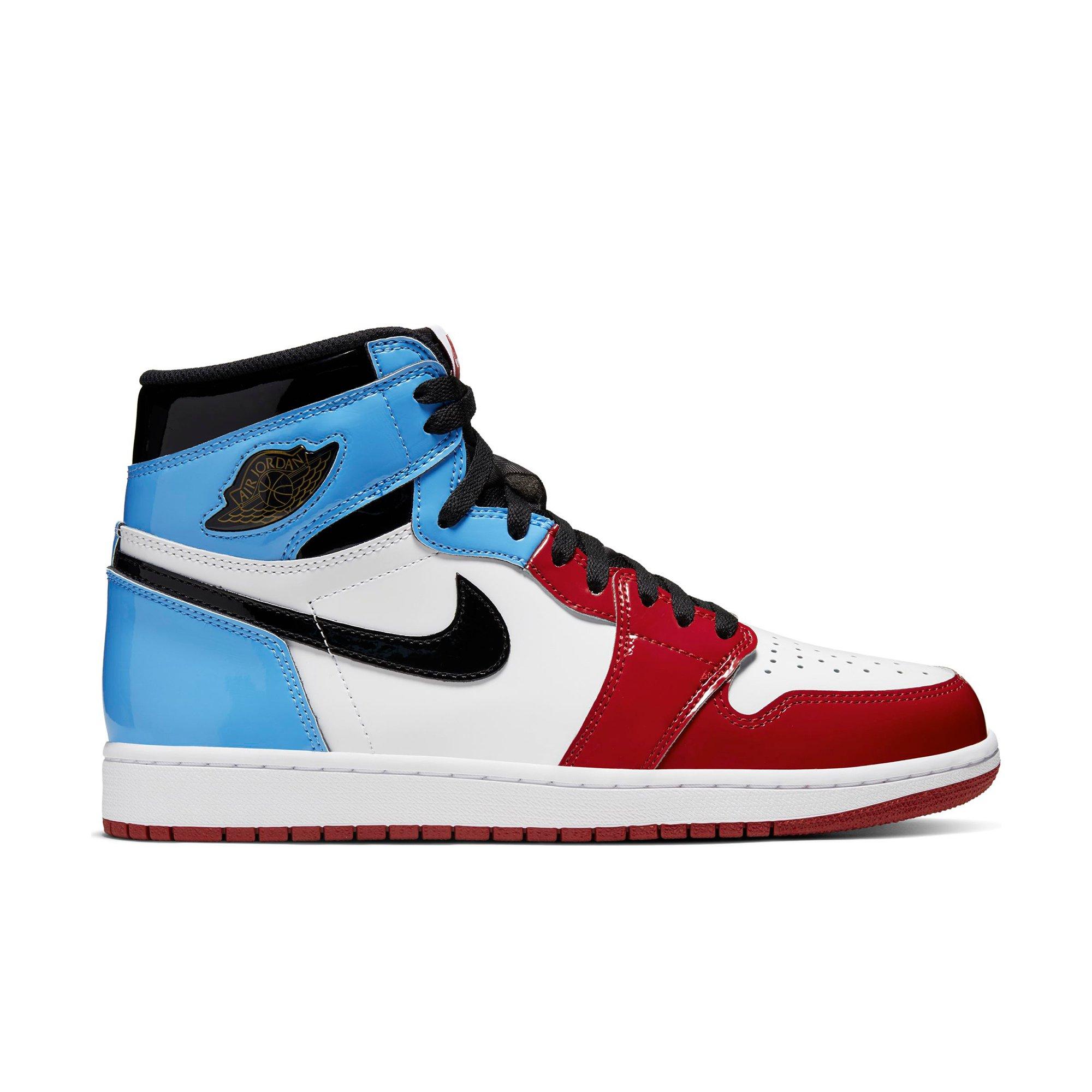 red white black and blue jordan 1