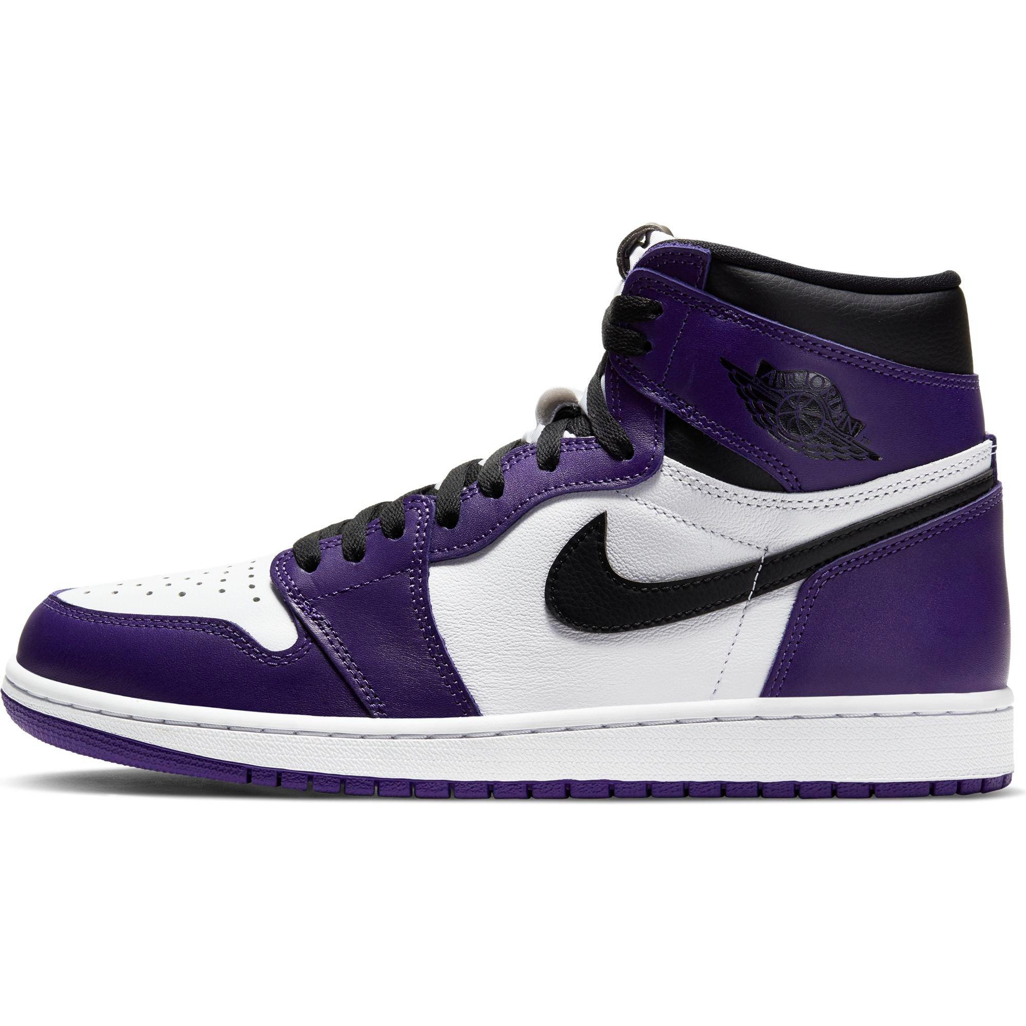 jordan retro 1 court purple