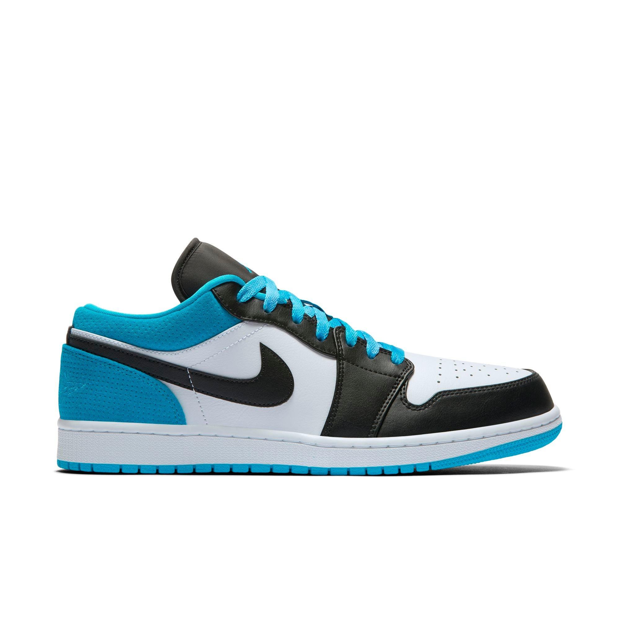 air jordan blue white black