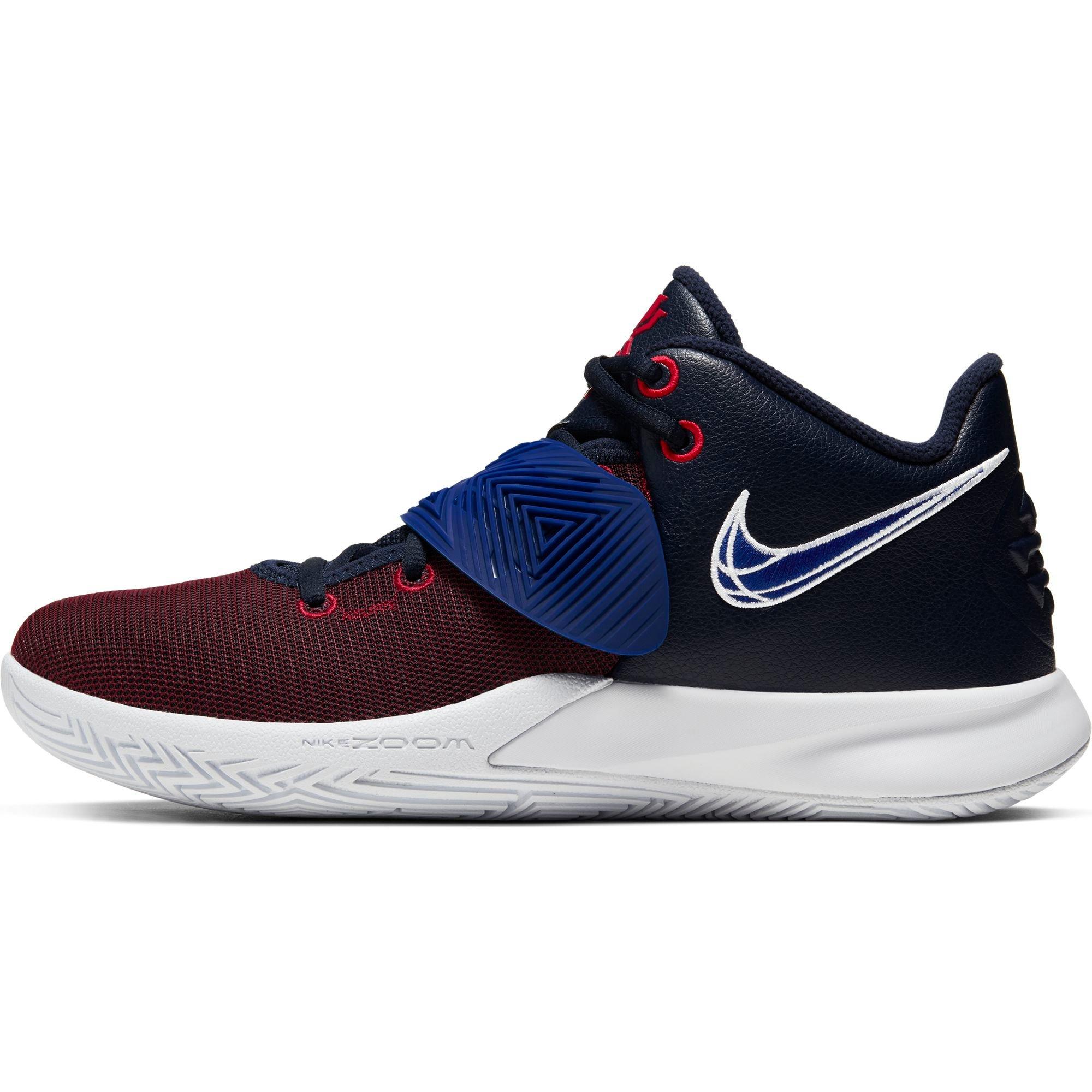 kyrie flytrap red white and blue