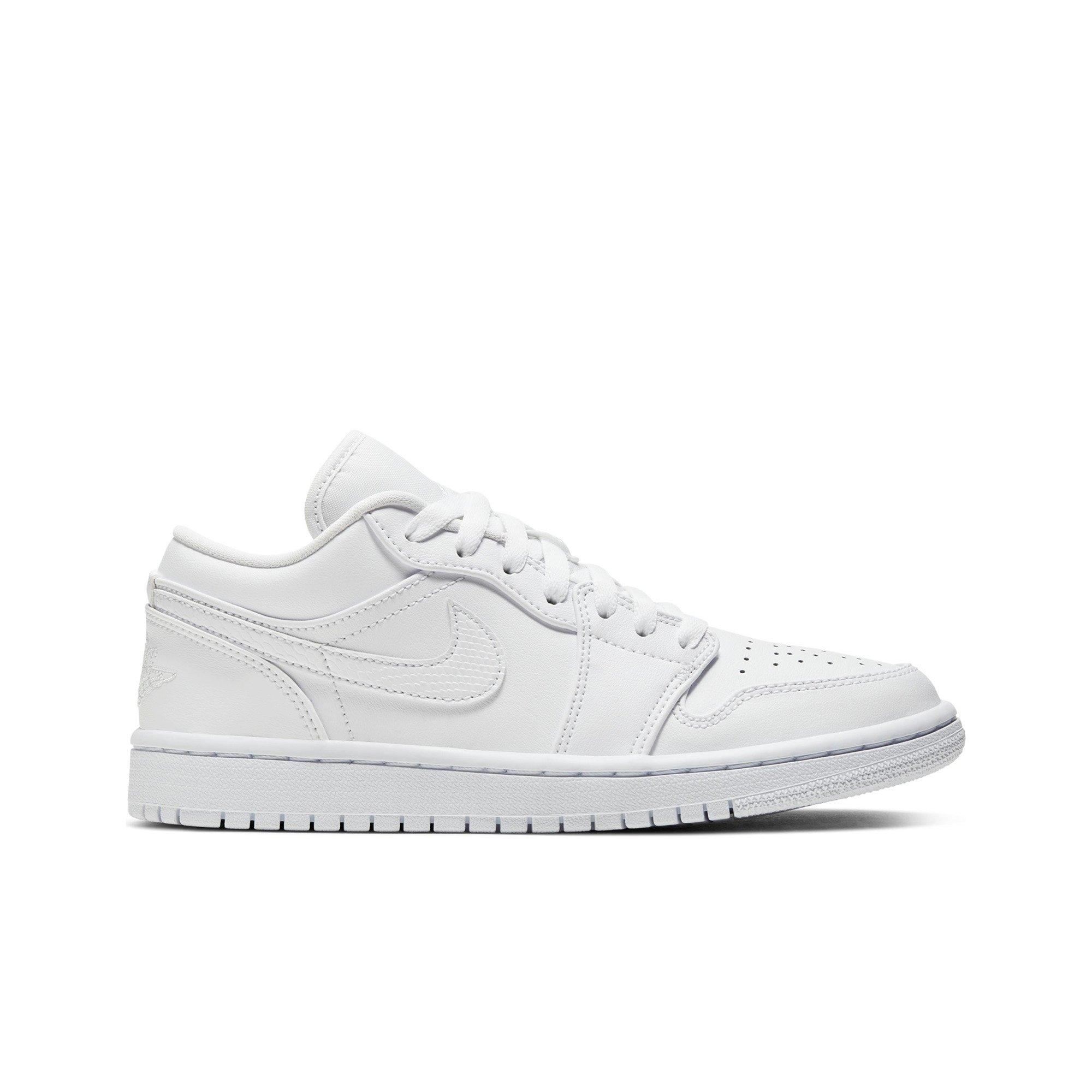 all white retro 1