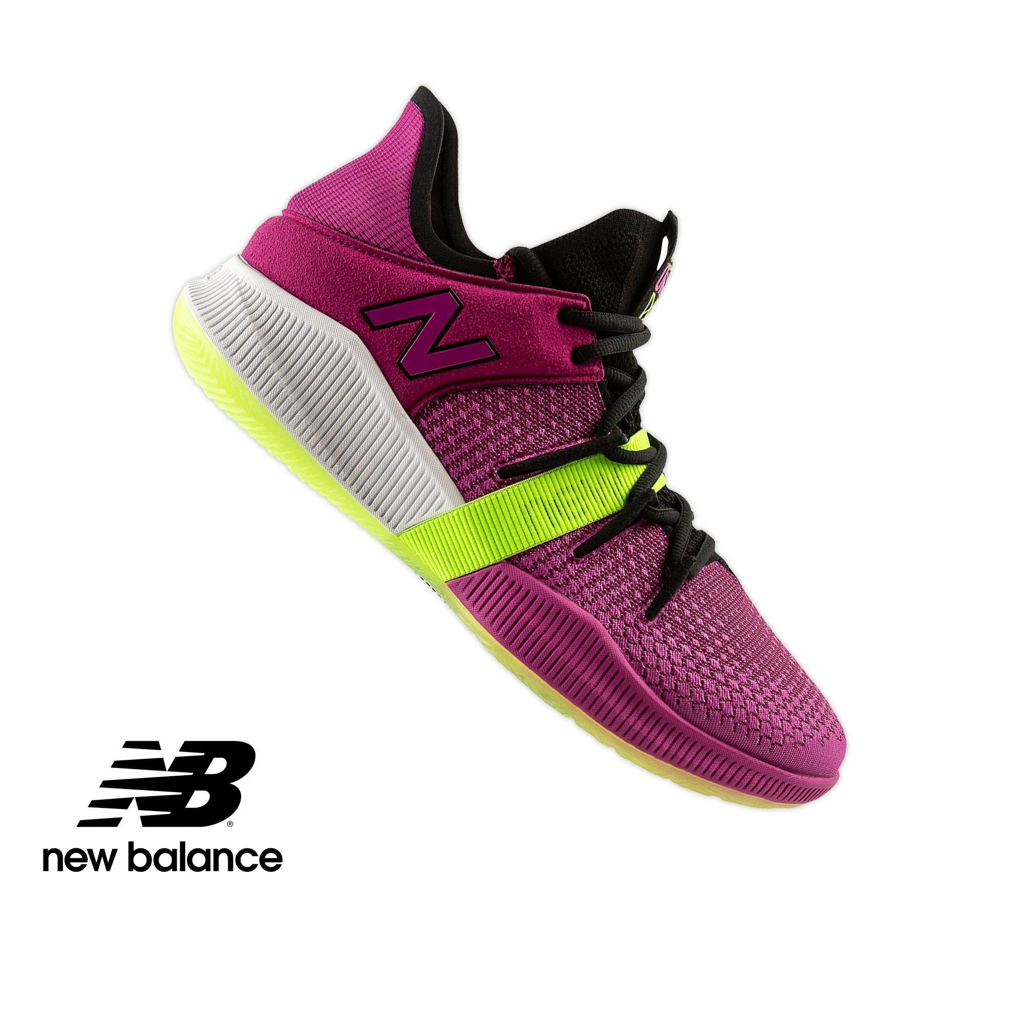 pink basketball shoes mens