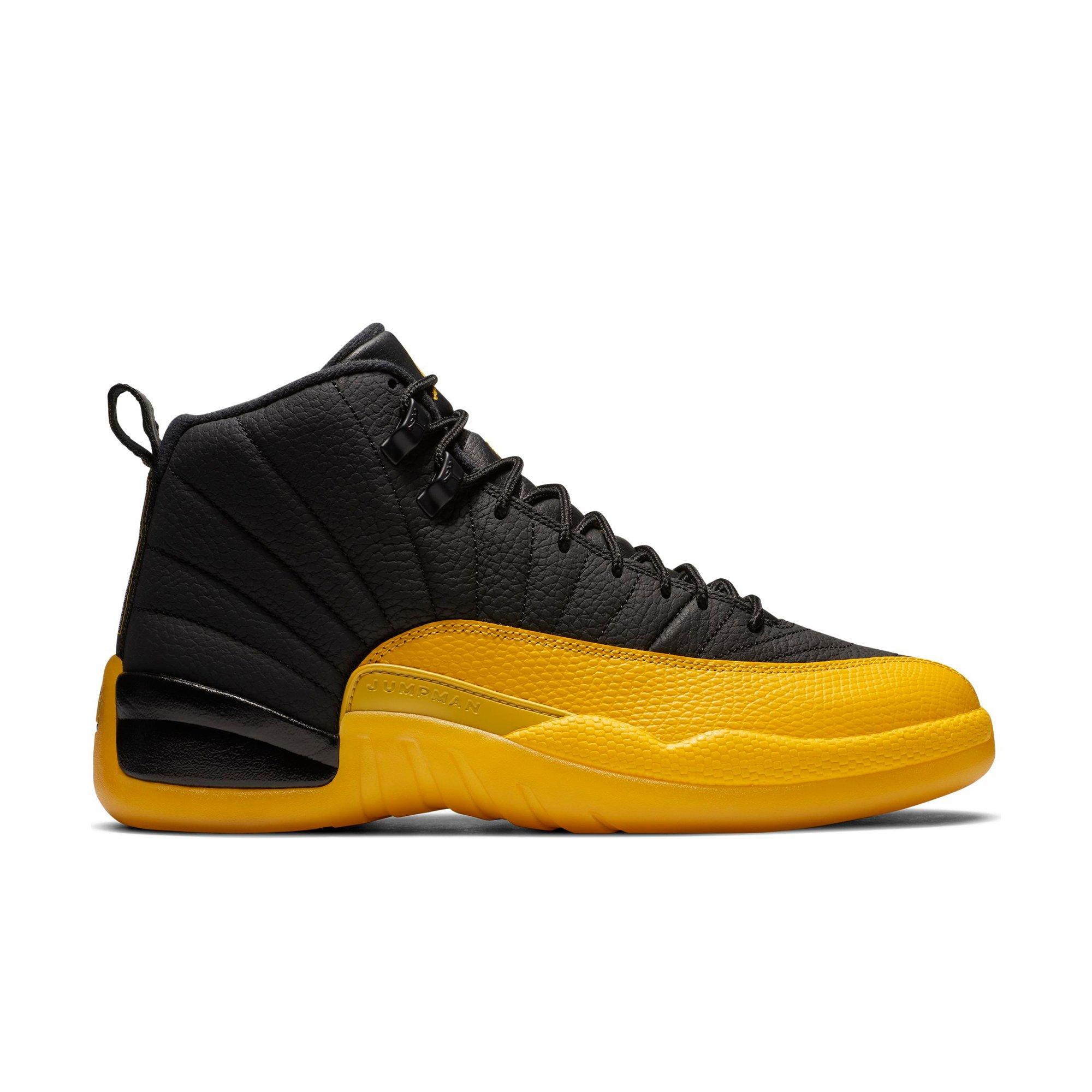 jordan retro 12 black gold