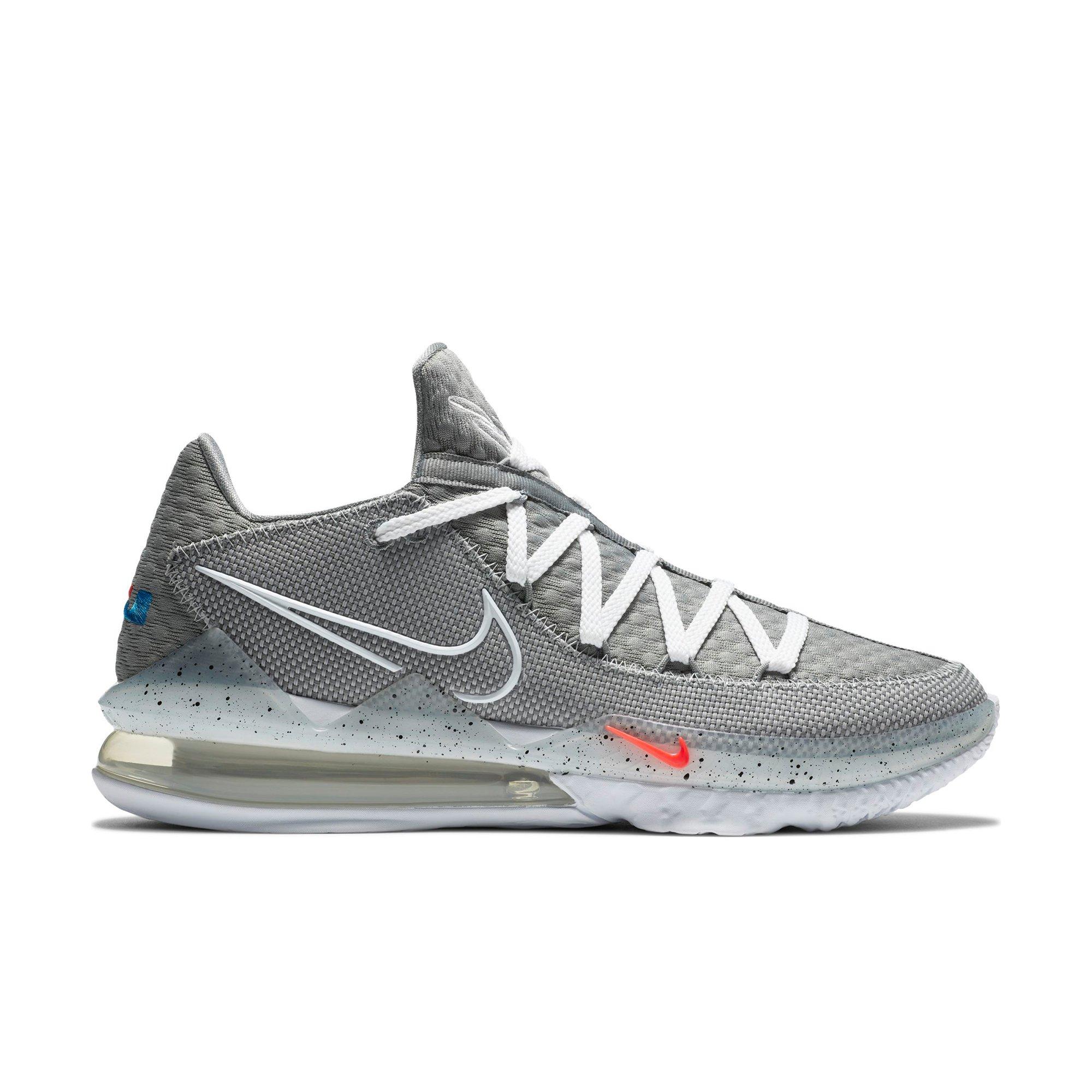 grey lebron shoes