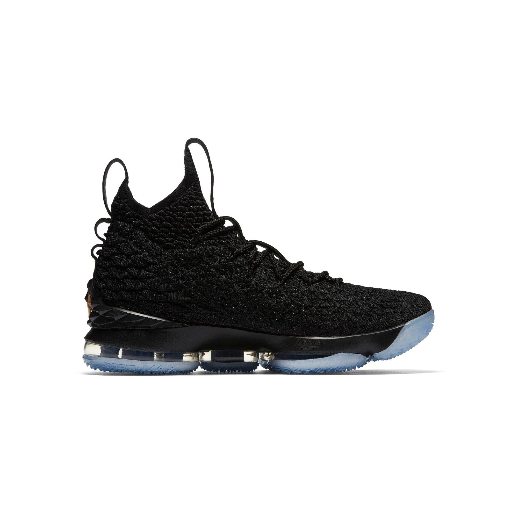 lebron 15 boys black