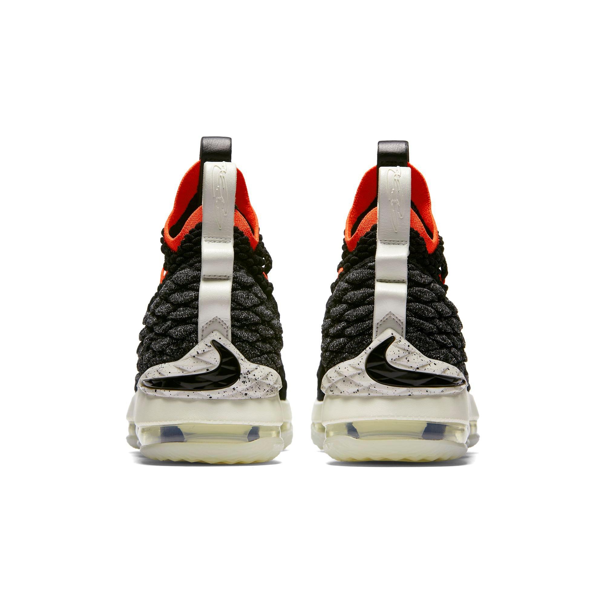 lebron 15 black bright crimson