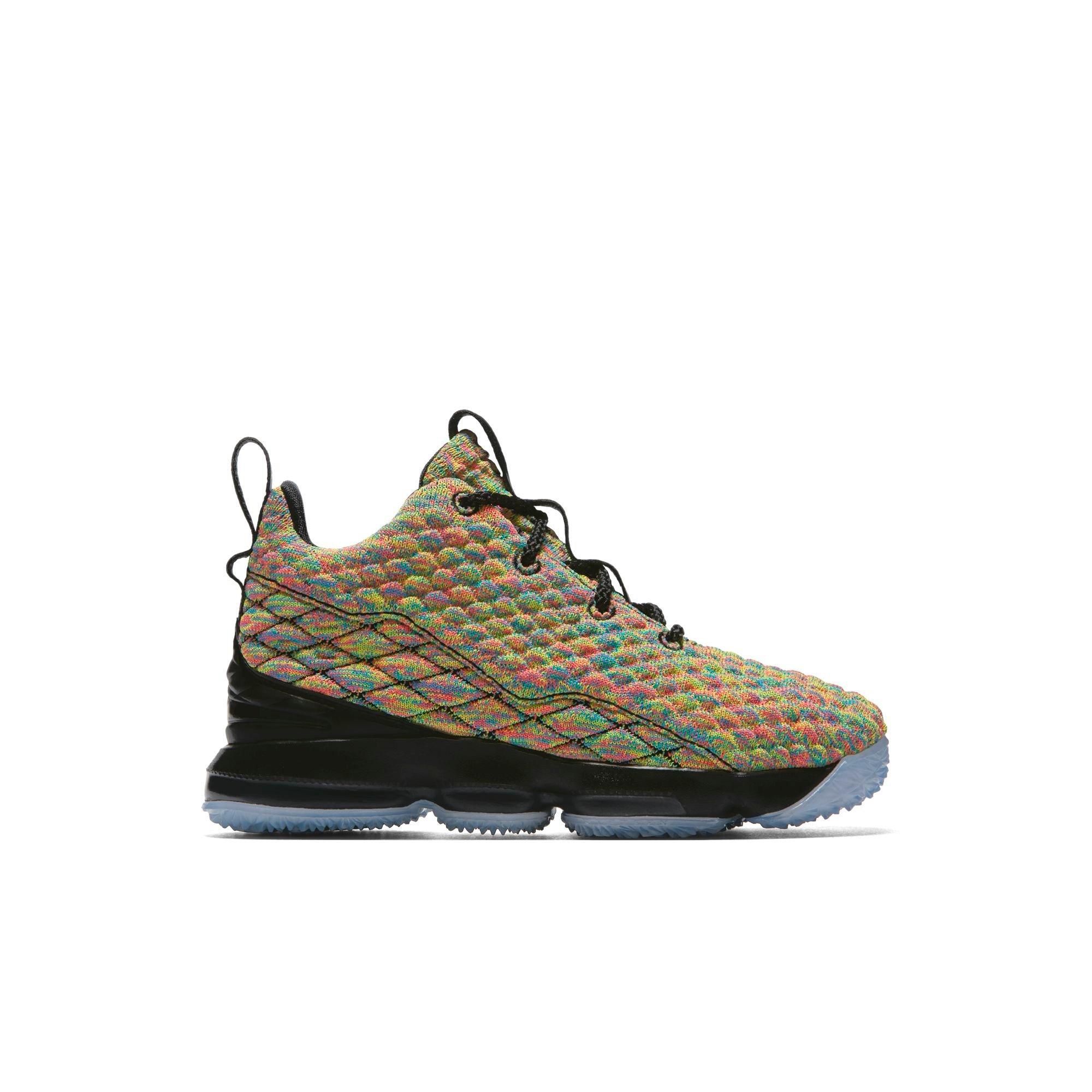 nike lebron 15 multicolor